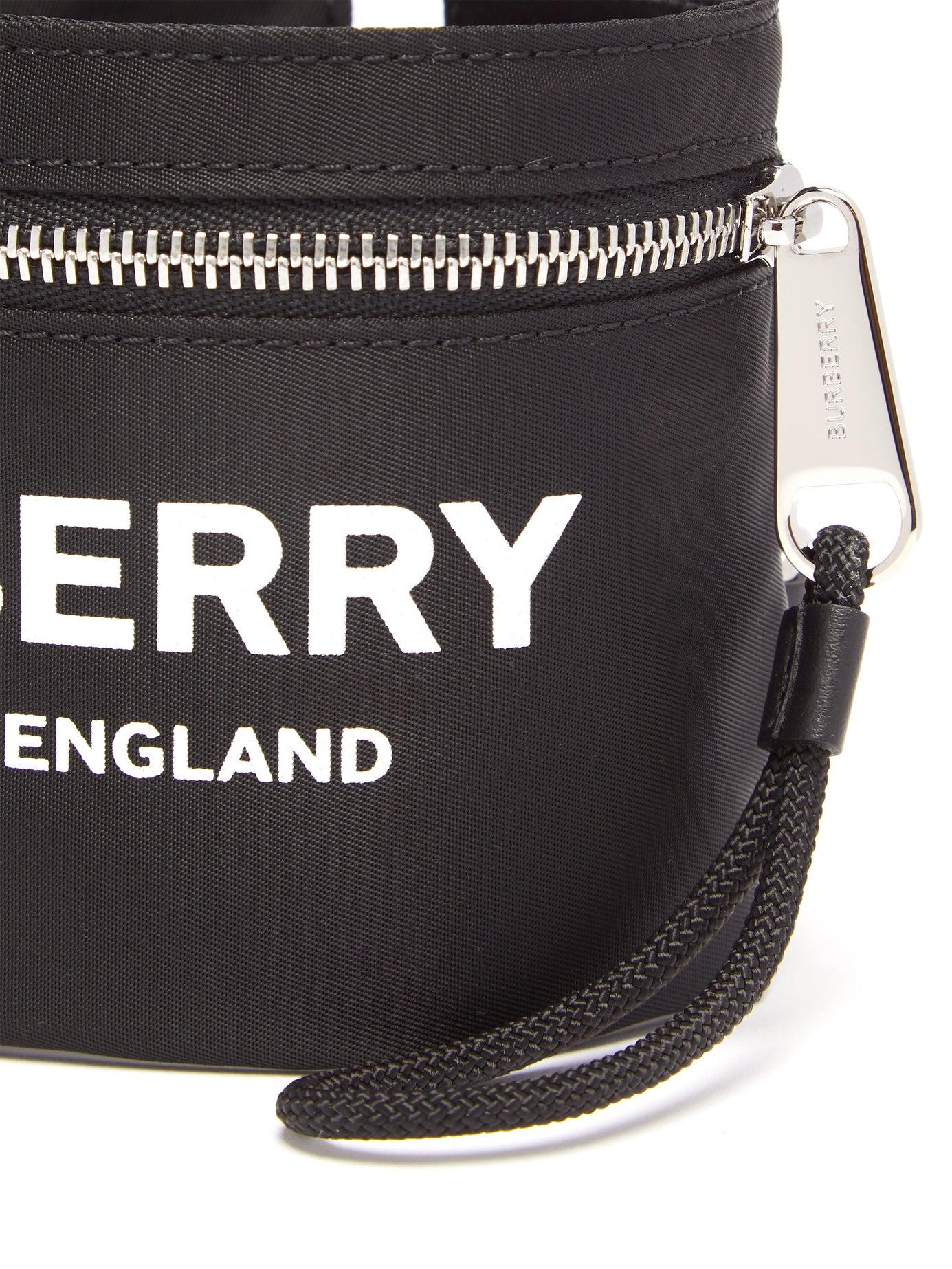 Burberry Logoprint Armband Wallet in Black for Men Lyst