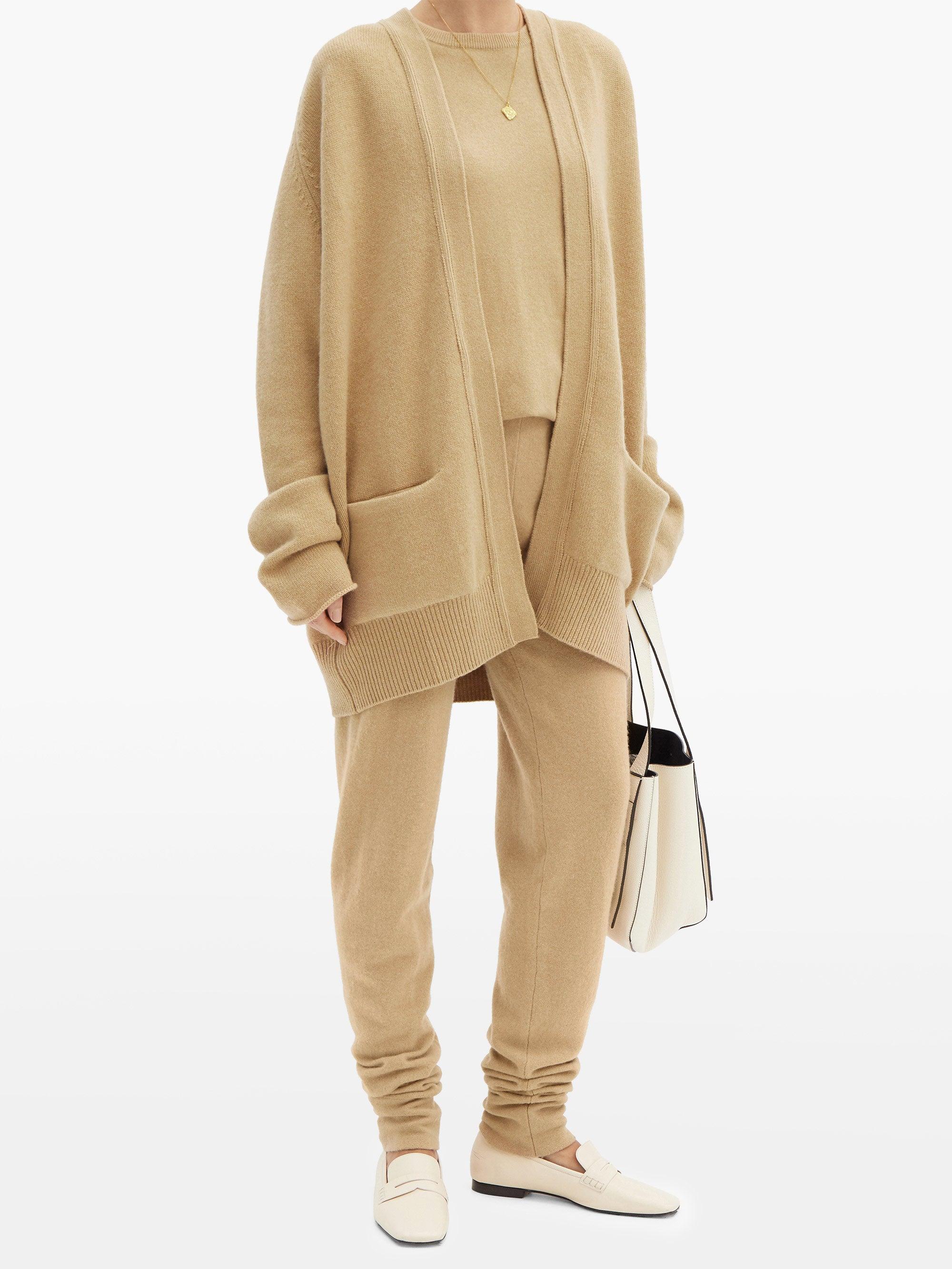 cashmere stretch pants