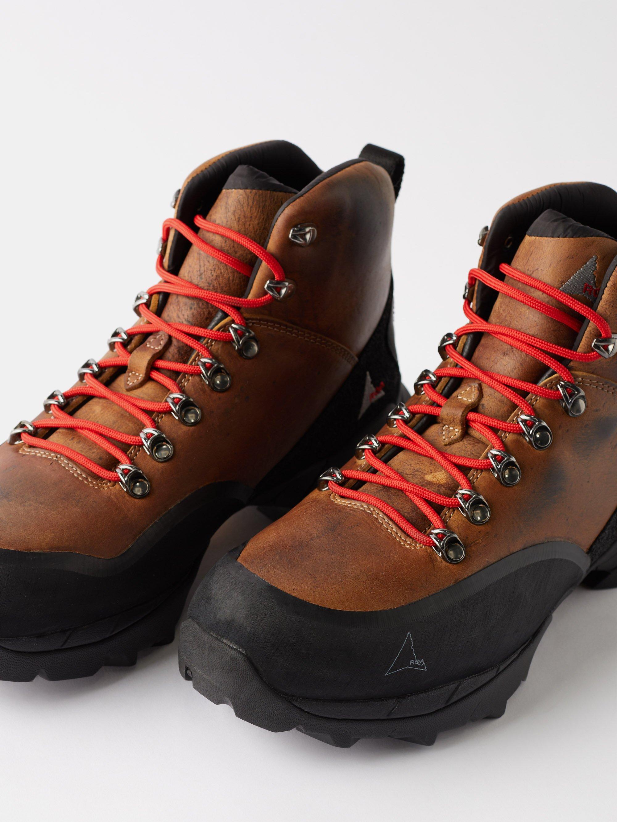 Roa Andreas Leather Hiking Boots in Brown for Men | Lyst