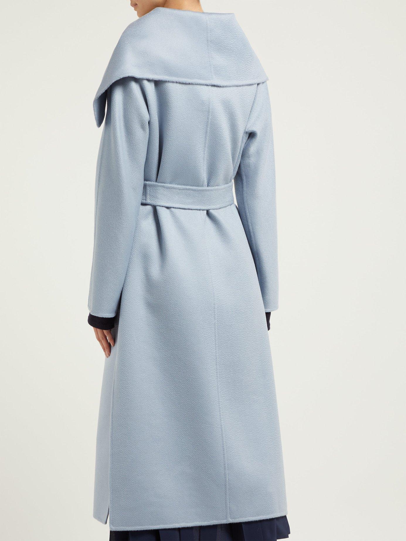 max mara light blue coat