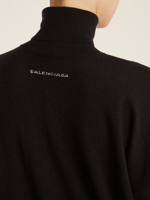 balenciaga roll neck