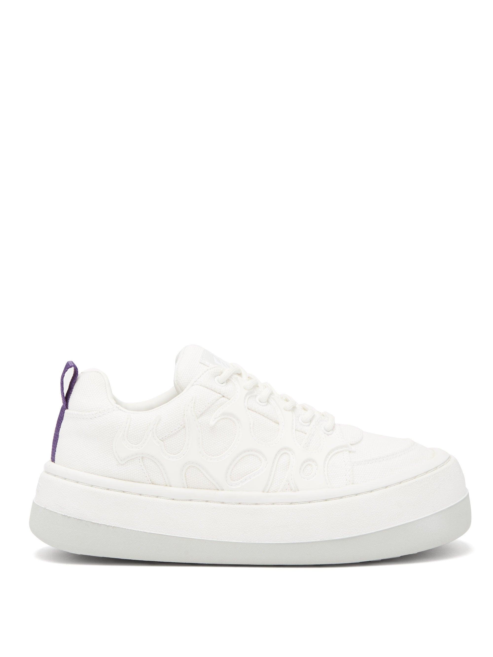 Eytys Sonic Flame Appliqué Leather And 