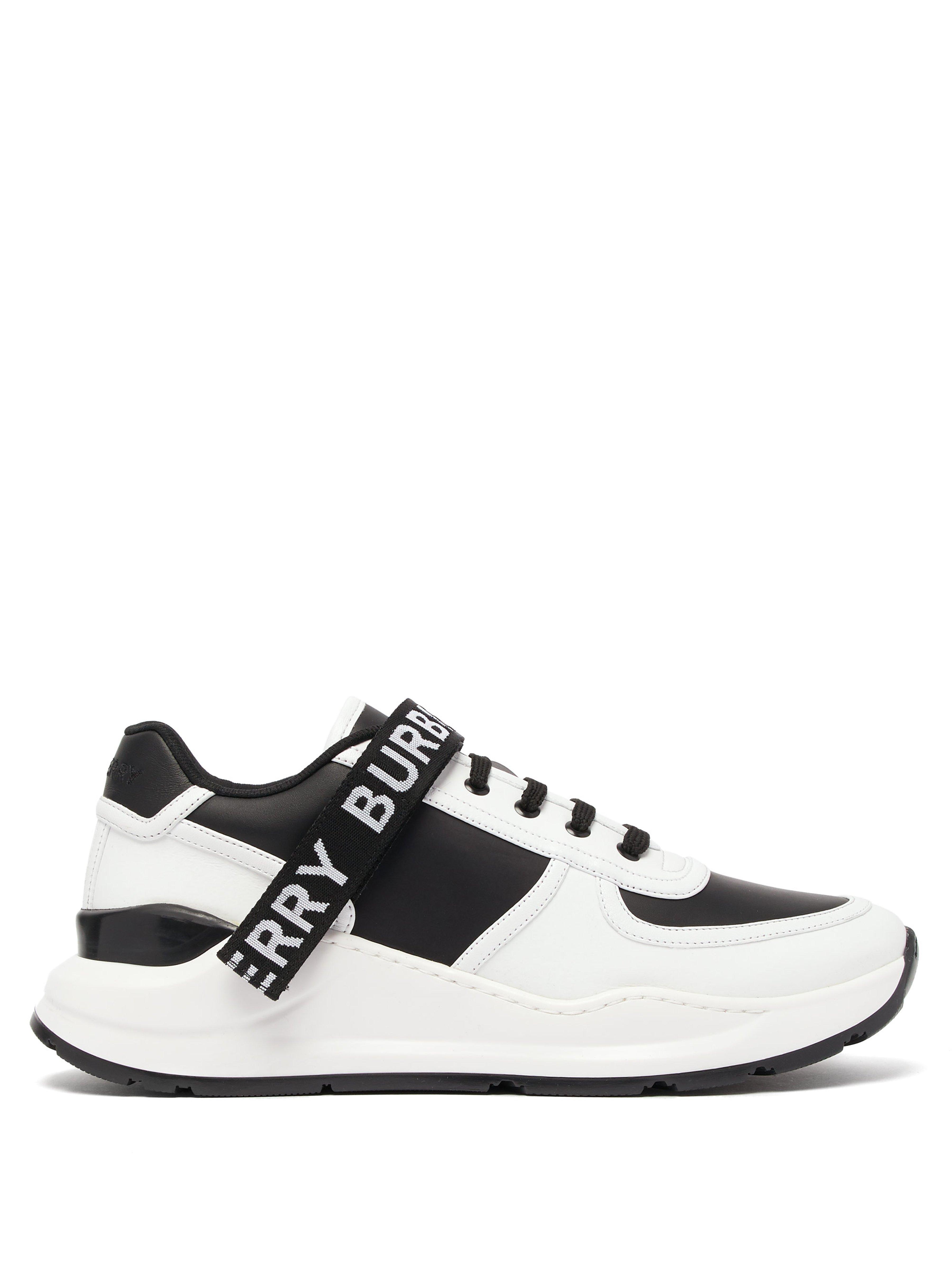 burberry black trainers