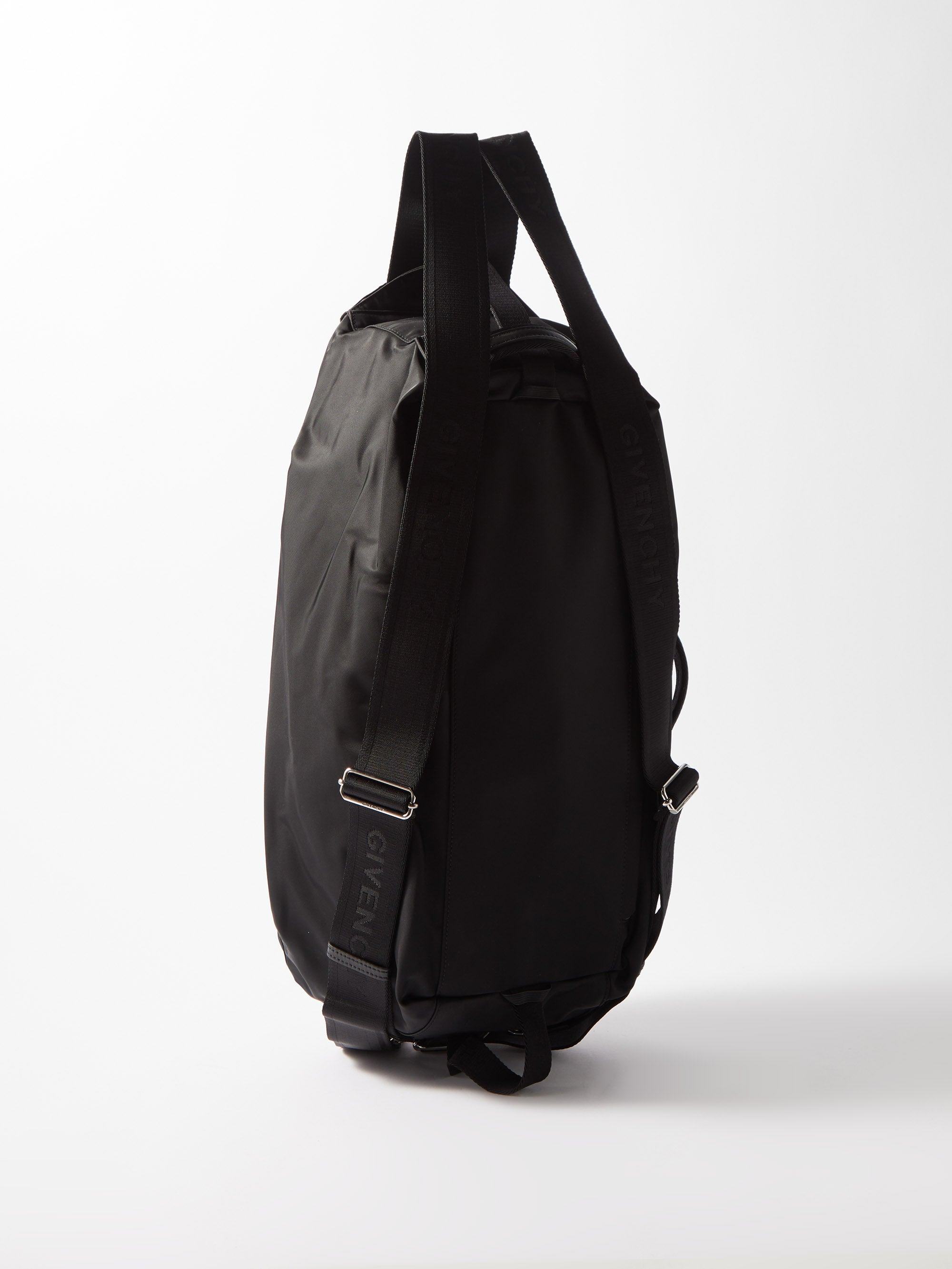 Givenchy Synthetic G-zip Duffle Backpack Medium in Black for Men Mens Bags Gym bags and sports bags 