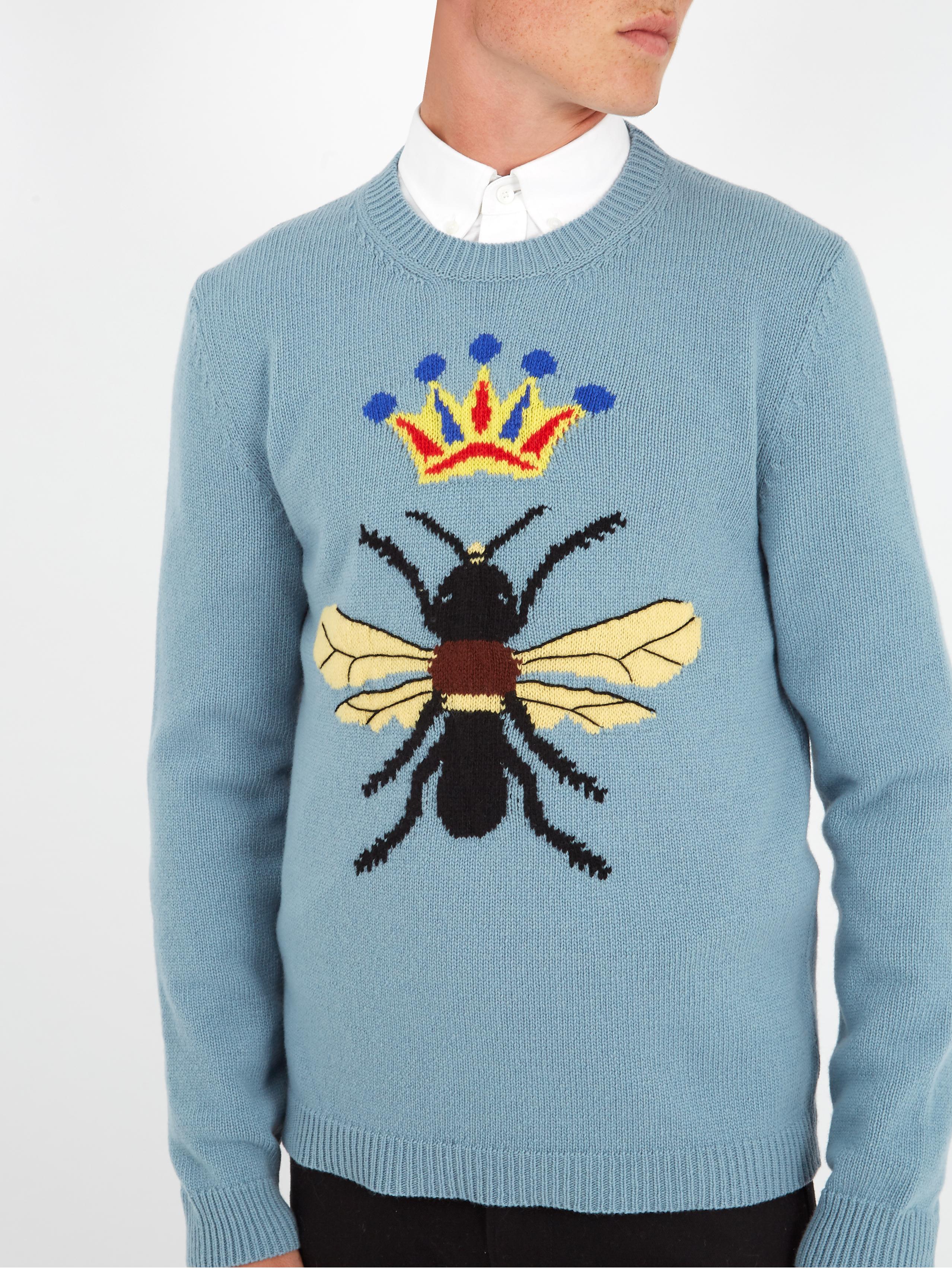 gucci bumblebee jumper