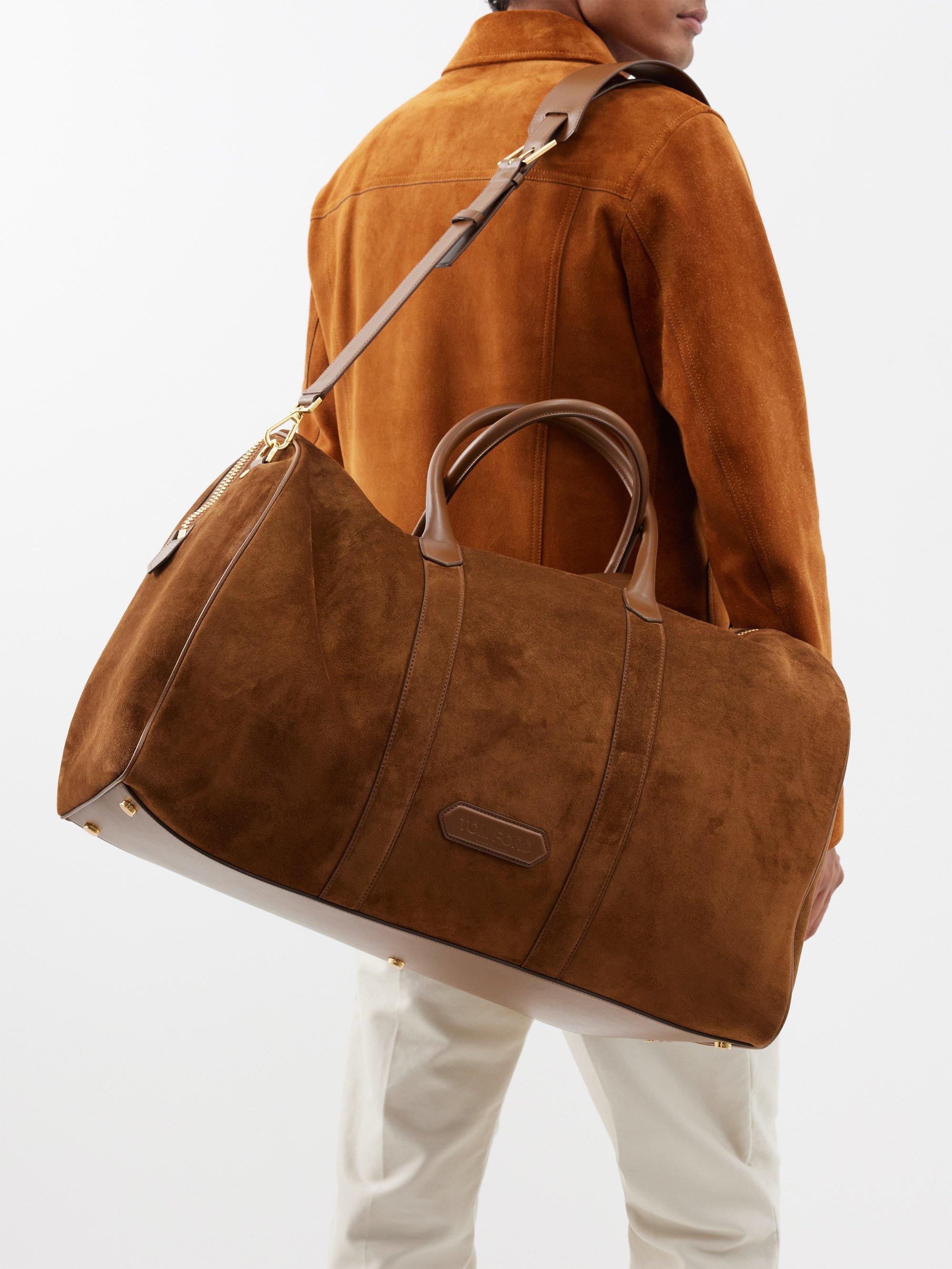 Suede holdall online