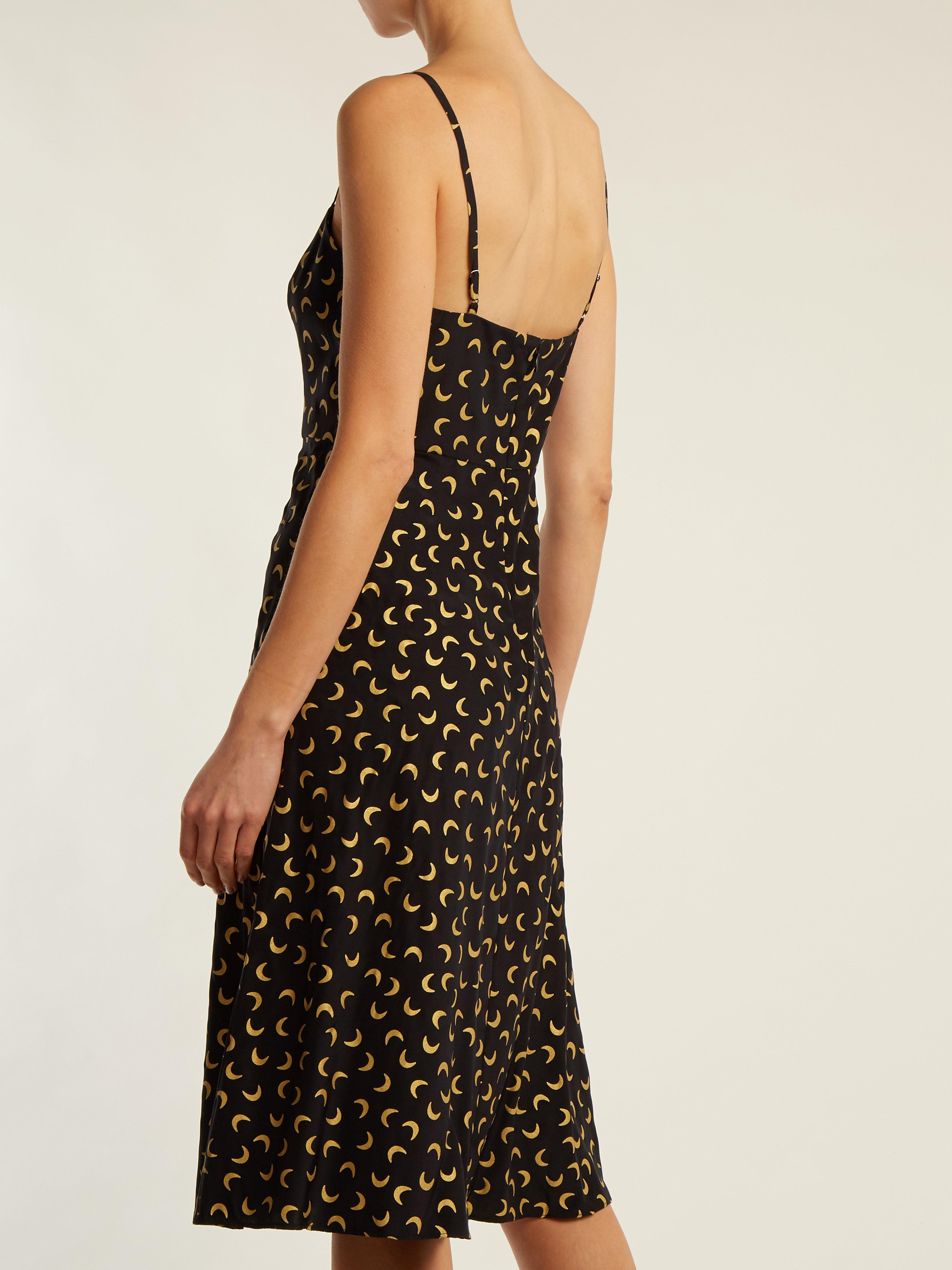 Star moon print dress Clearance