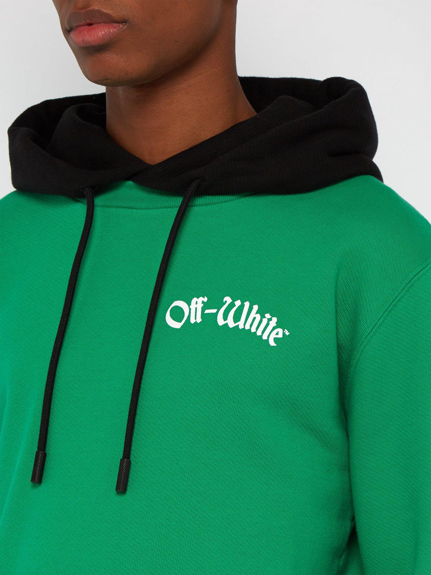 off white impressionism green