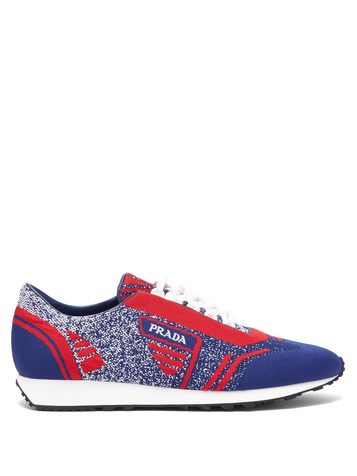 prada knit trainers
