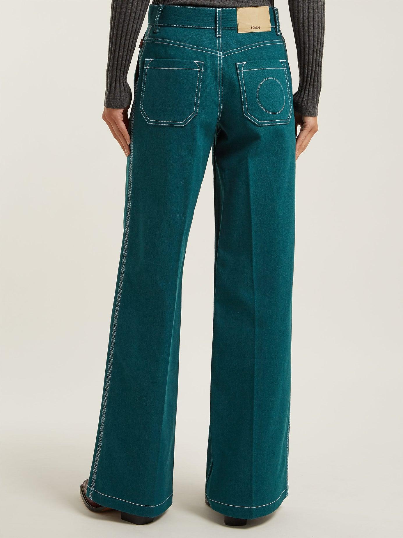 see by chloe wide leg pants