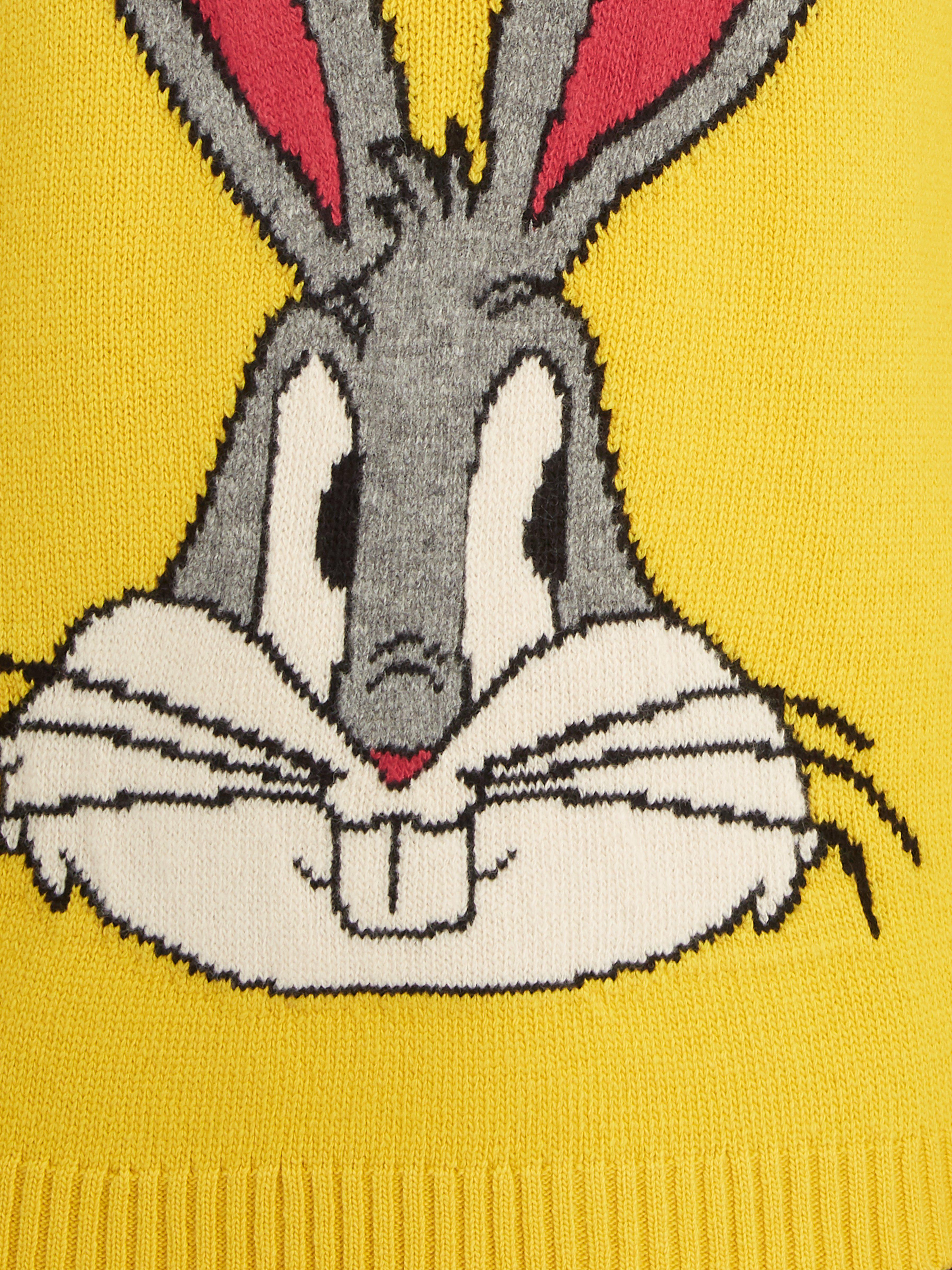 Gucci Bugs Bunny Wool Sweater in Yellow 