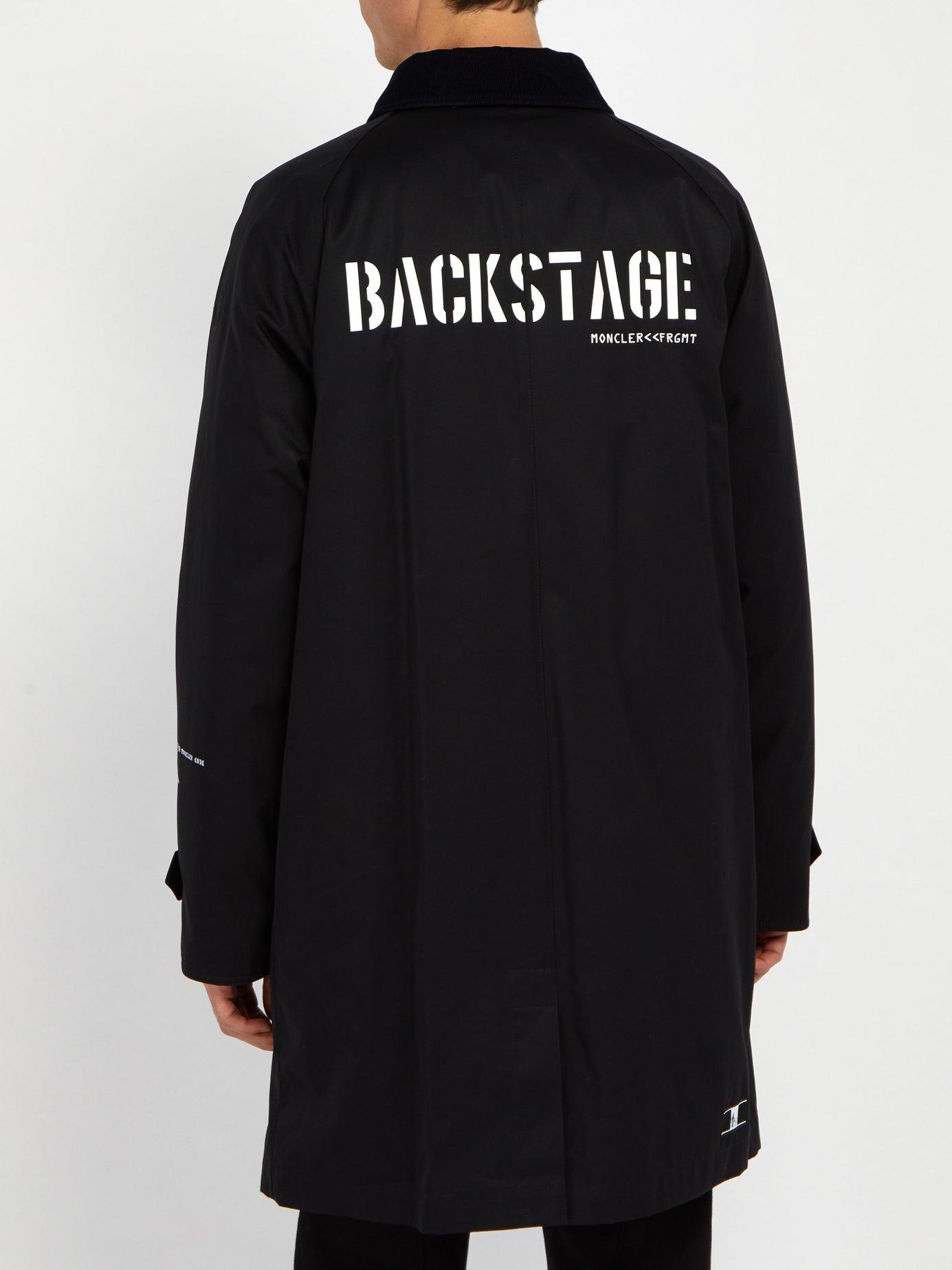 moncler fragment backstage