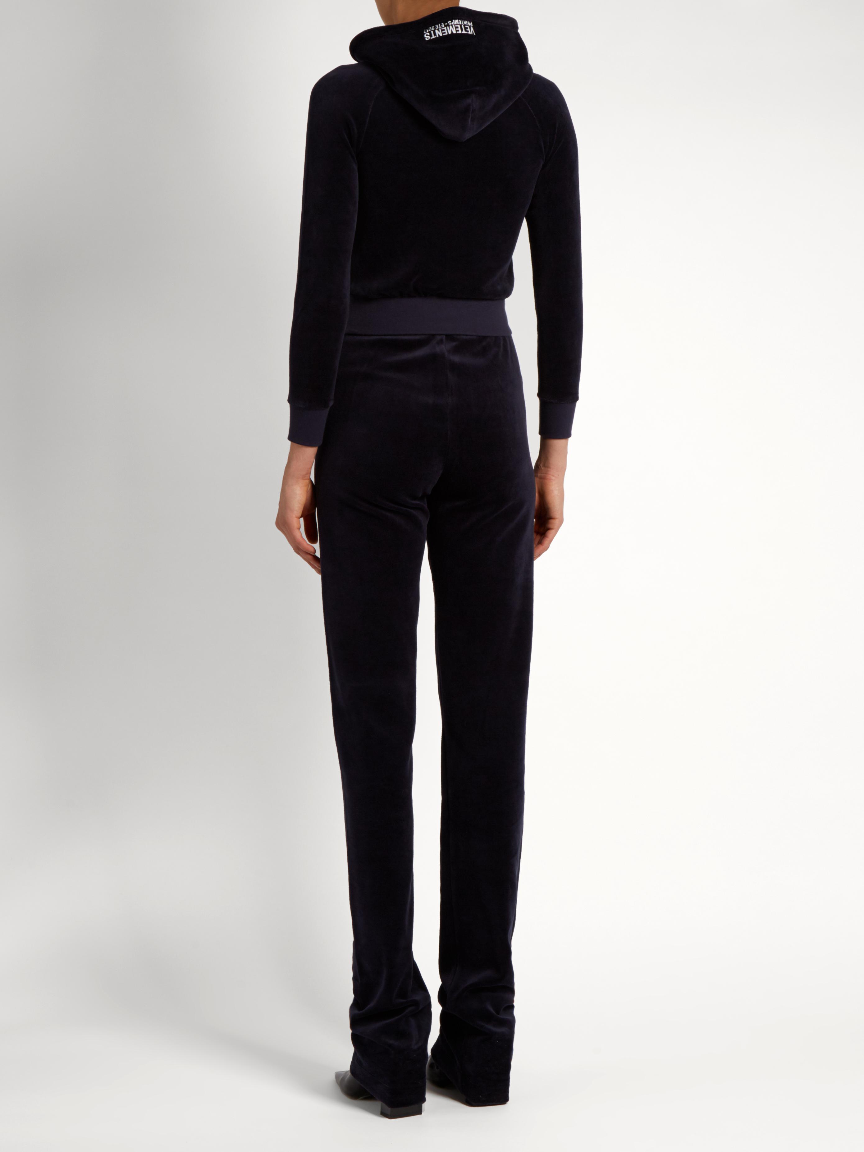 vetements juicy couture tracksuit