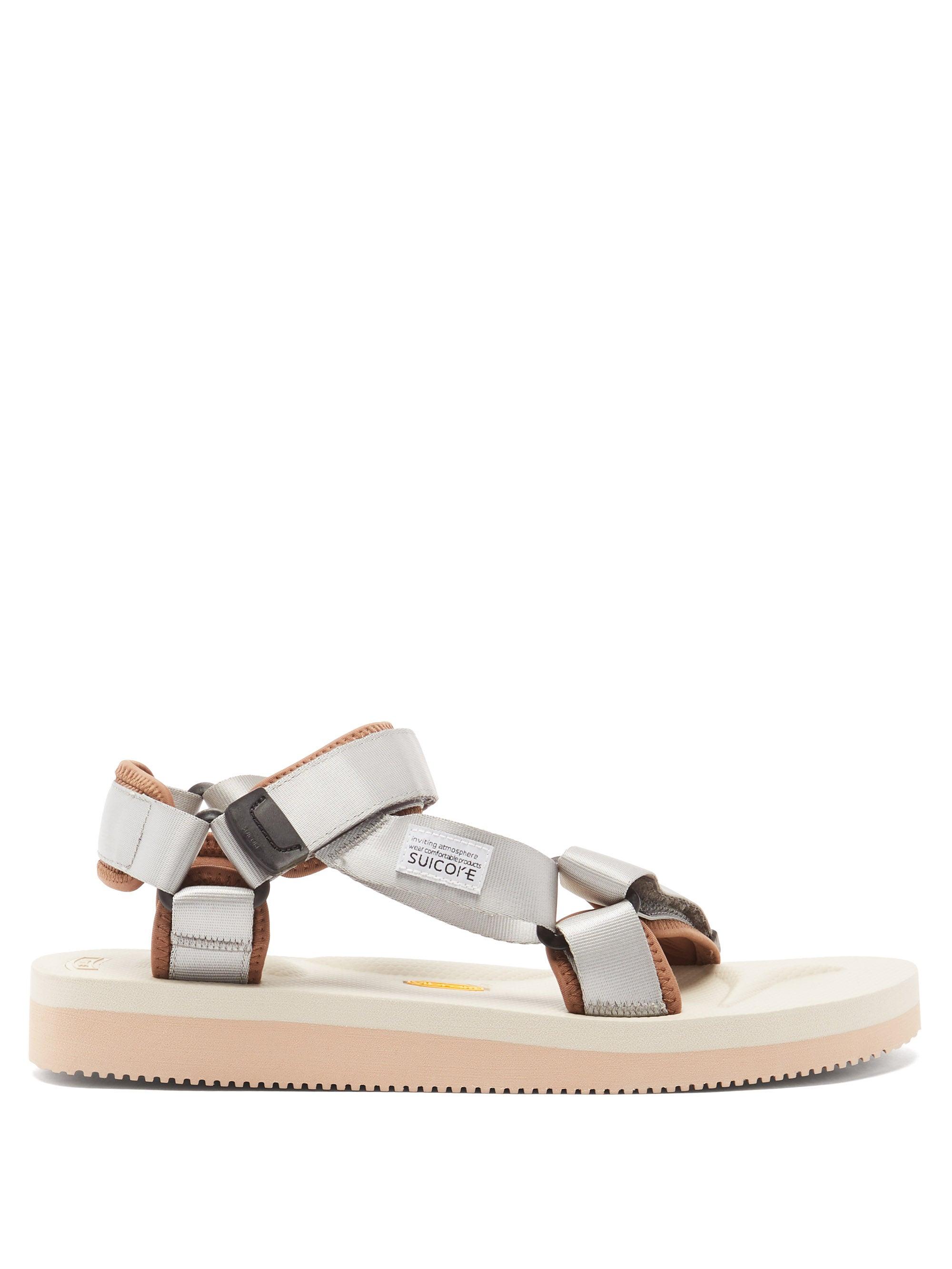 suicoke depa leather strap sandals