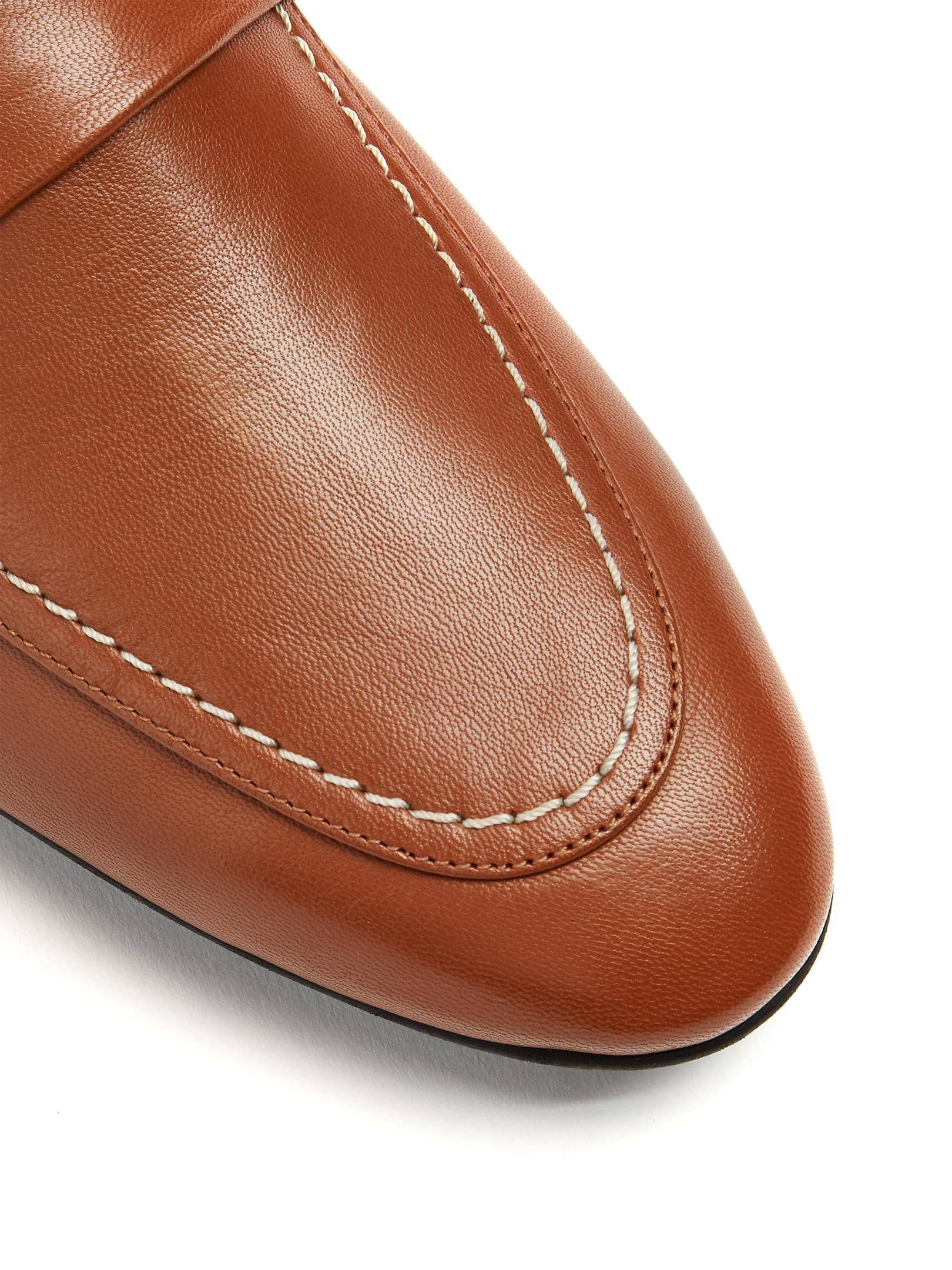 collapsible heel loafers