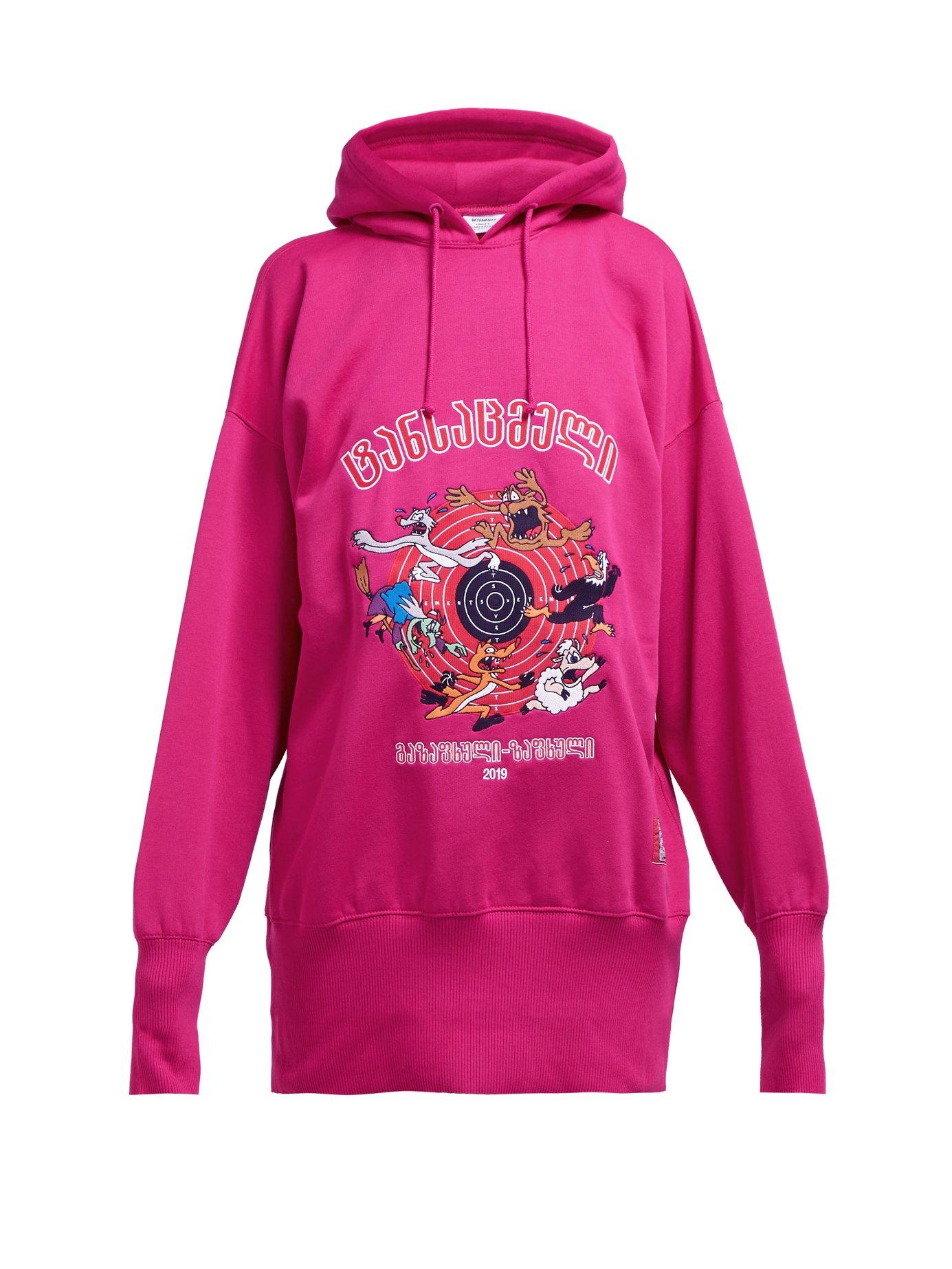 vetements looney tunes hoodie