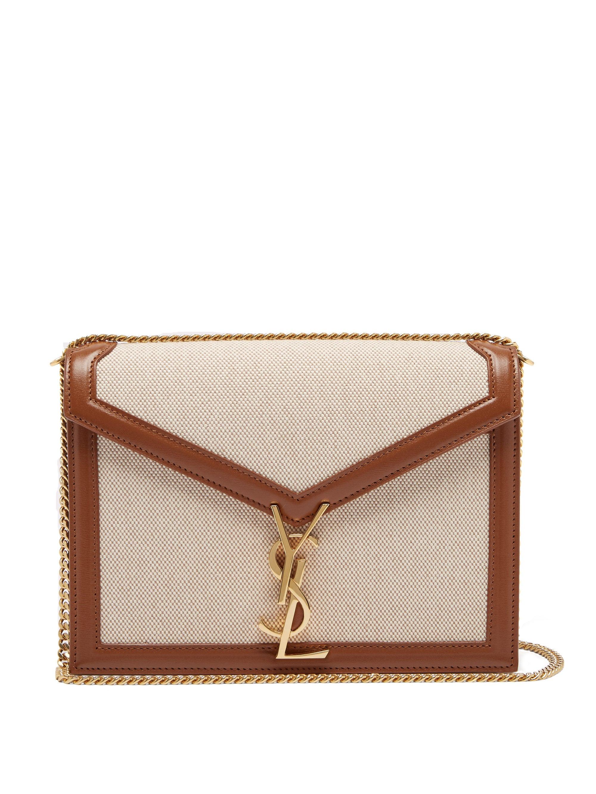 Saint Laurent Caur Small Leather Shoulder Bag