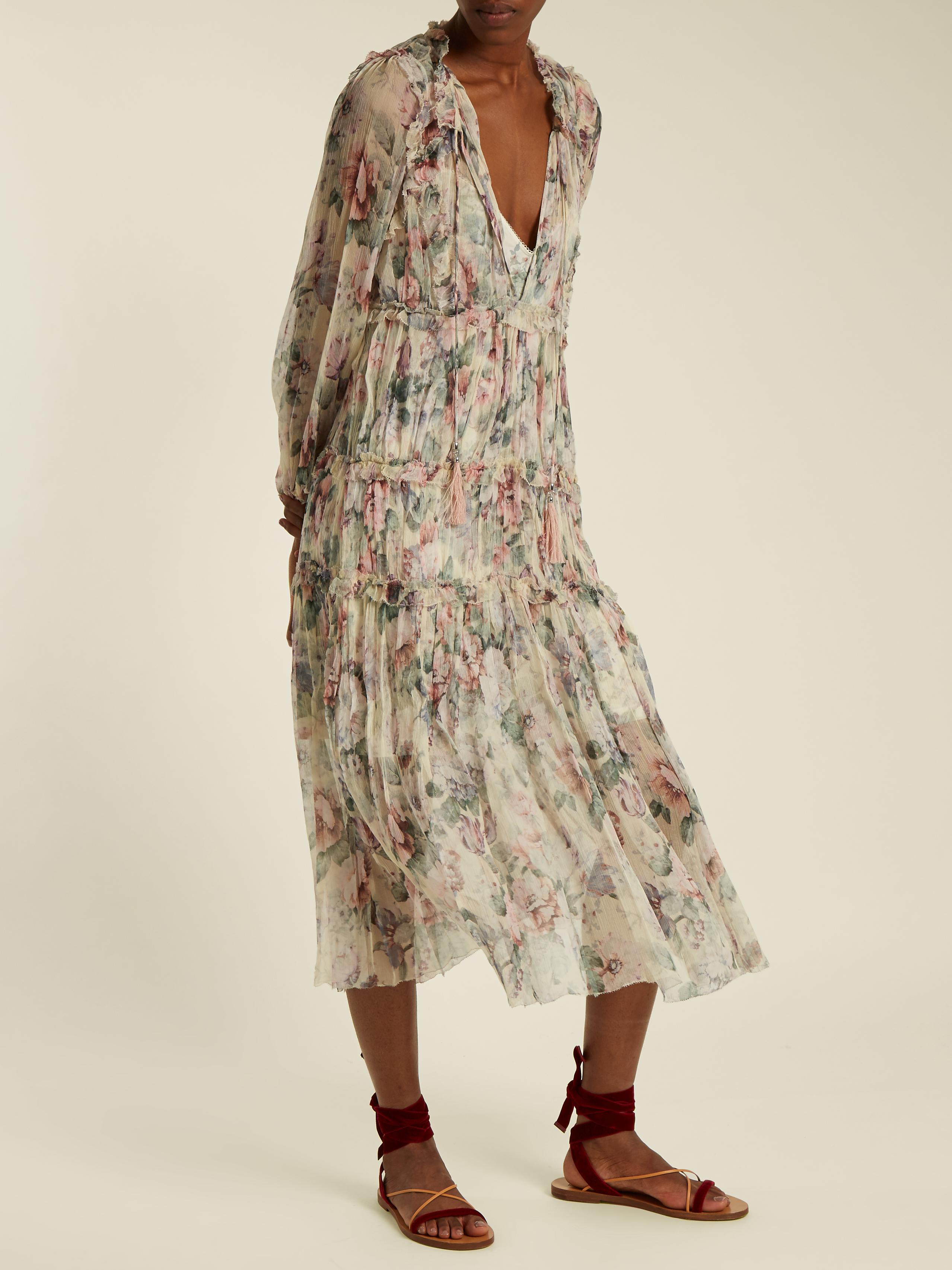 zimmermann chiffon dress