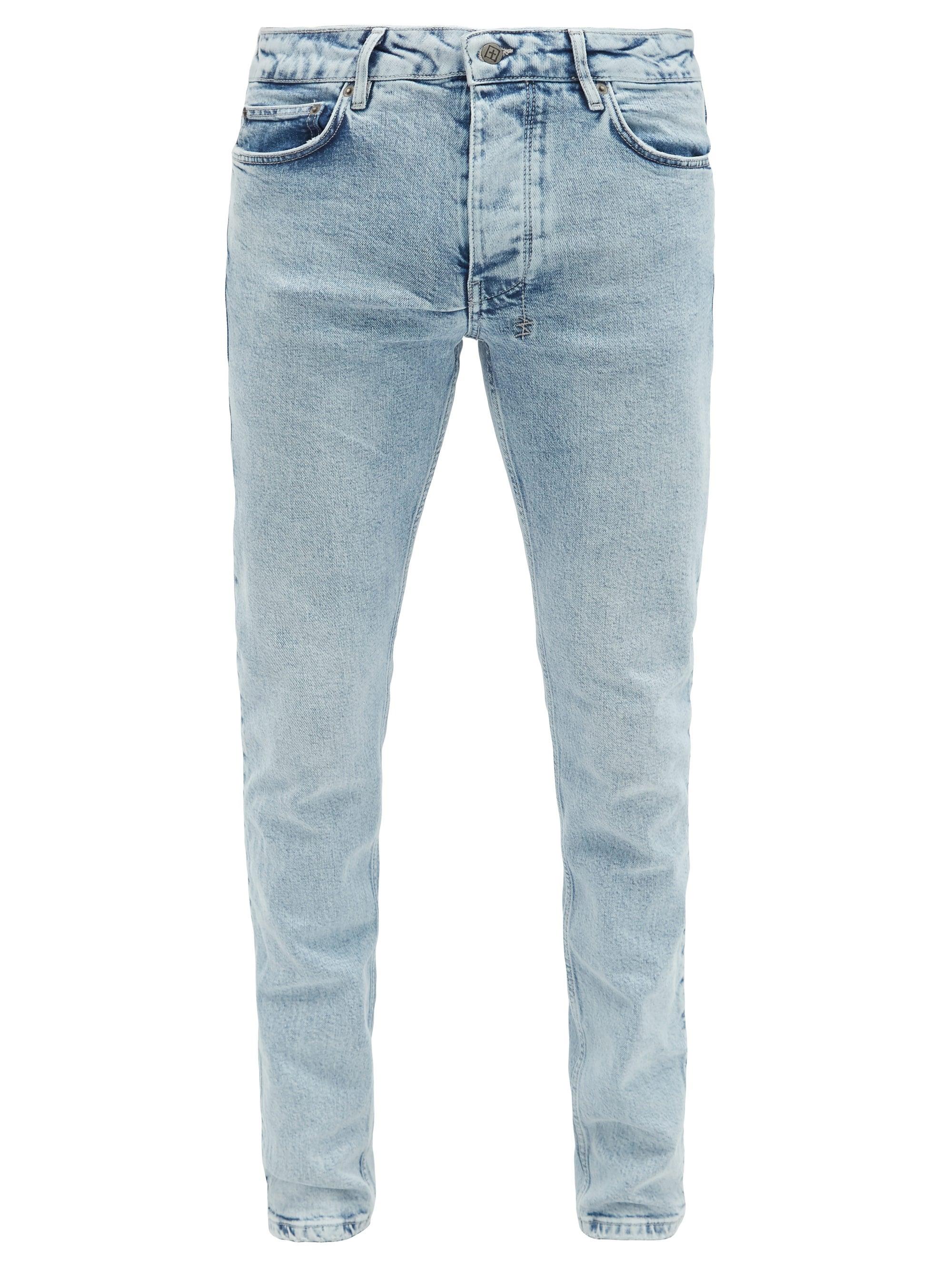 Ksubi Chitch Cottonblend Slimleg Jeans in Light Blue (Blue) for Men