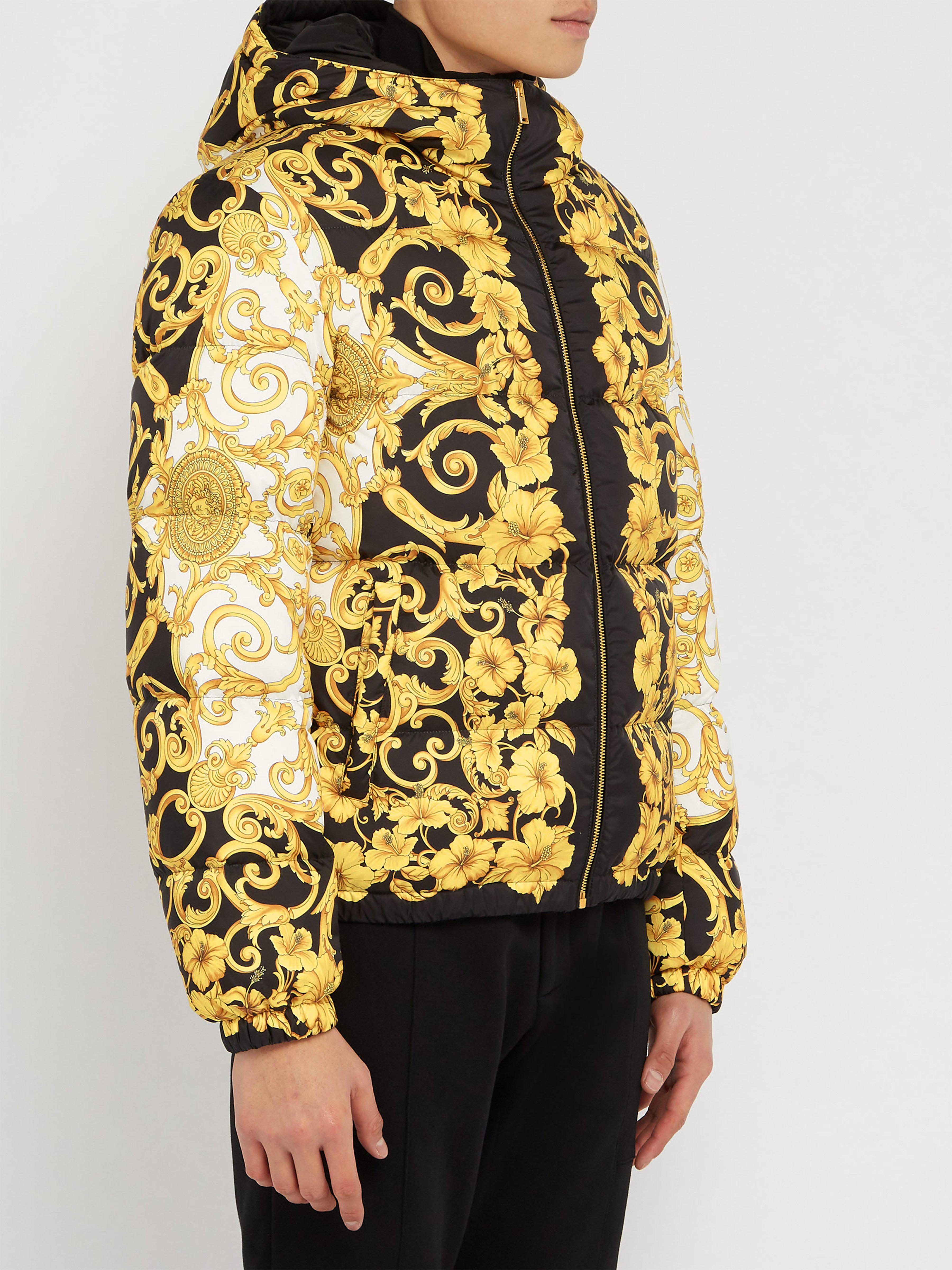 Veste à capuche à imprimé baroque Versace pour homme | Lyst