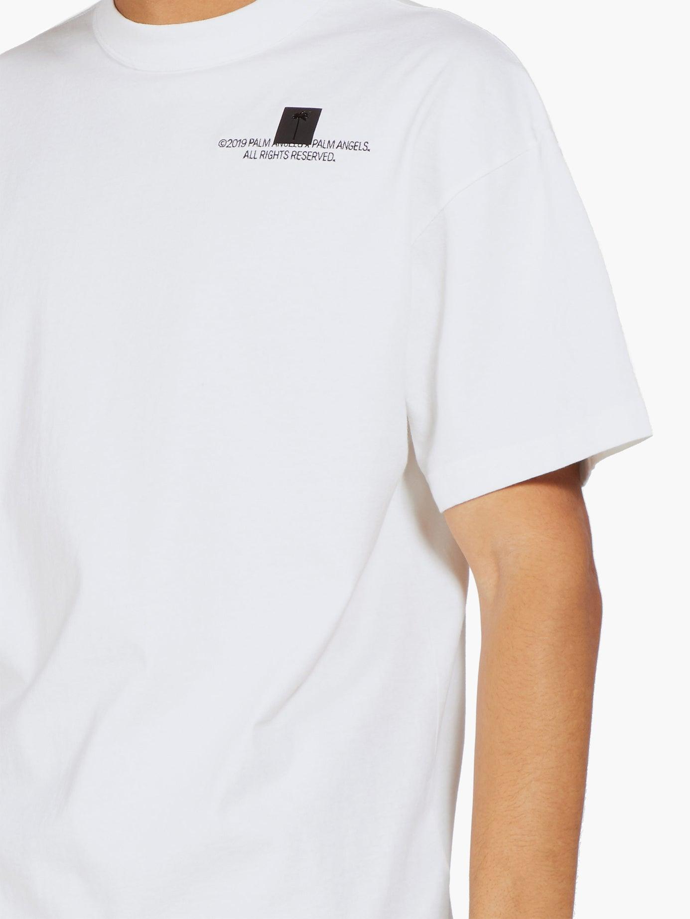 palm angels t shirt white