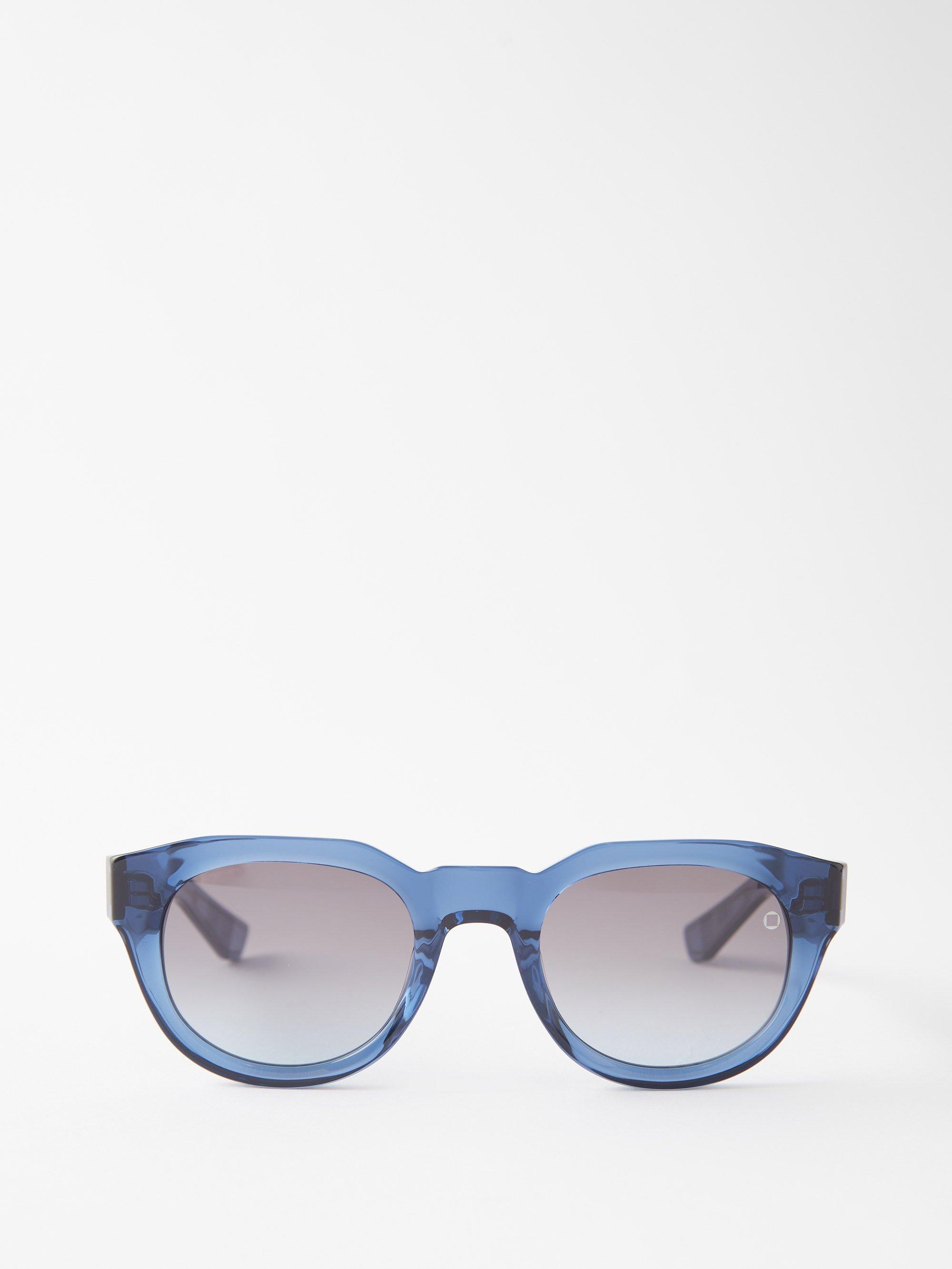 Akoni Alpha Dframe Acetate Sunglasses in Blue for Men Lyst