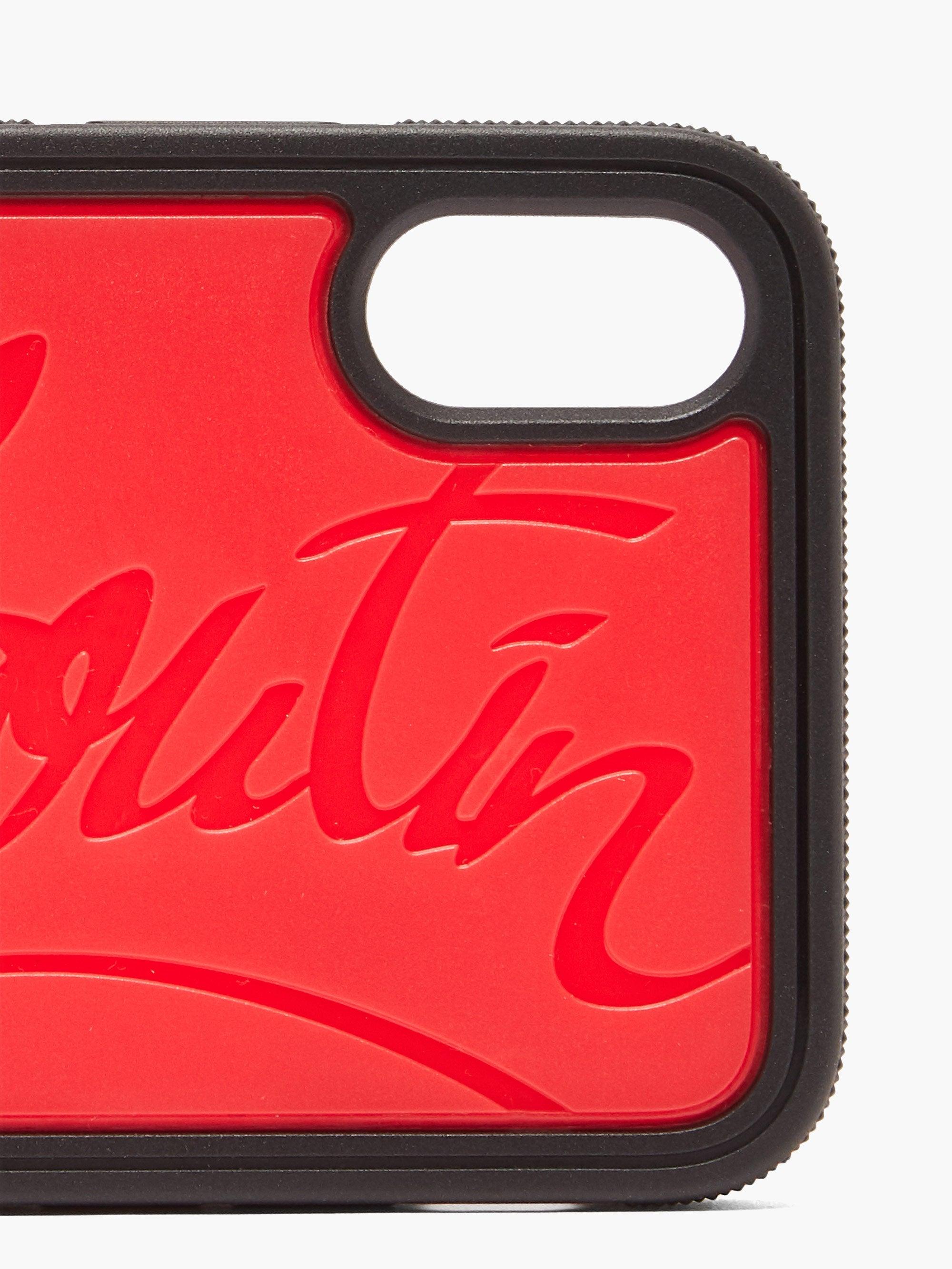 Christian Louboutin Loubiphone Rubber Iphone® X/xs Case in Red for Men |  Lyst