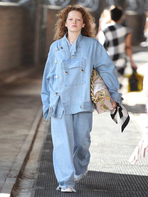 Marques'Almeida Oversized Denim Army 