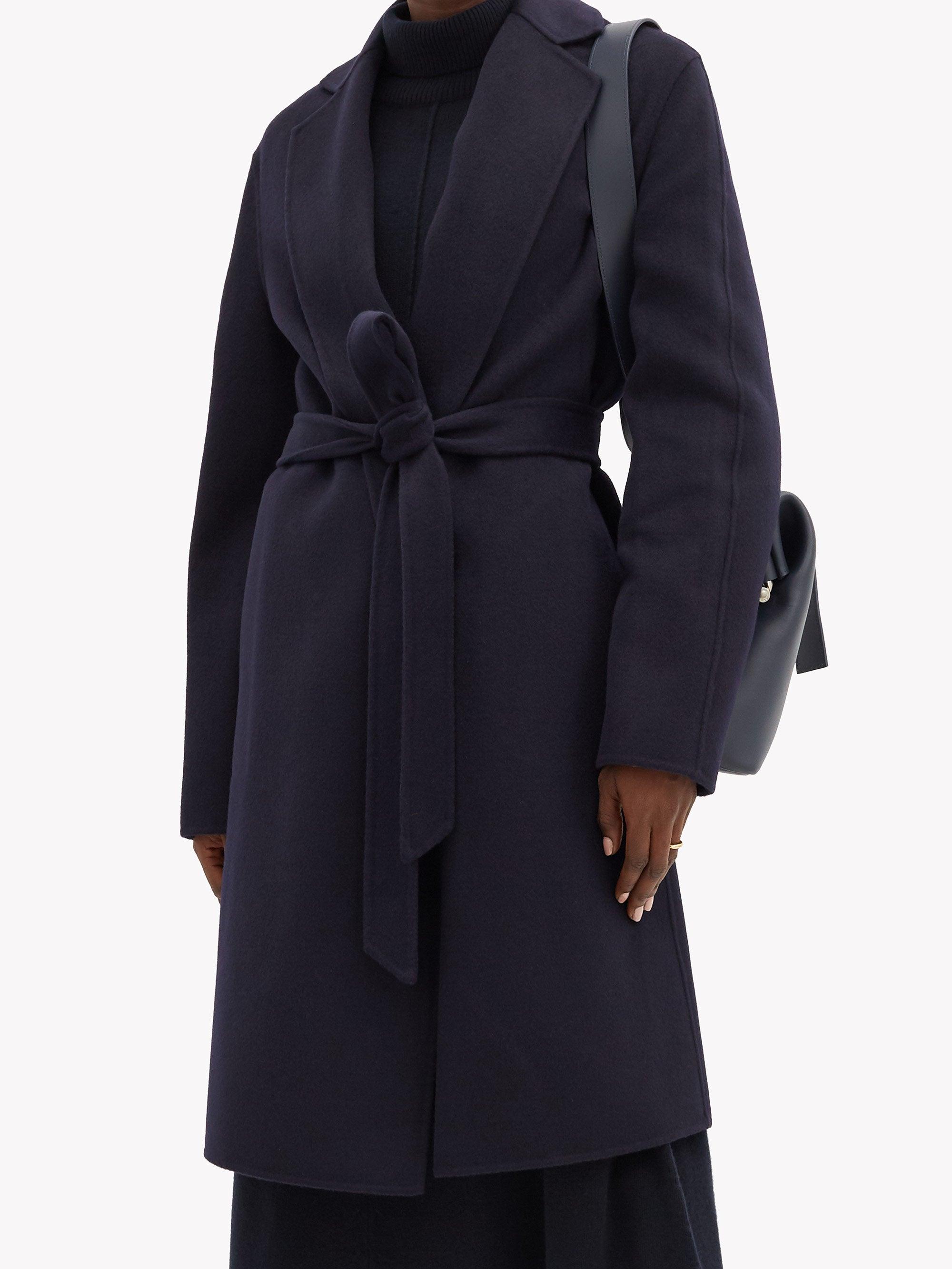 saba kayla wrap coat