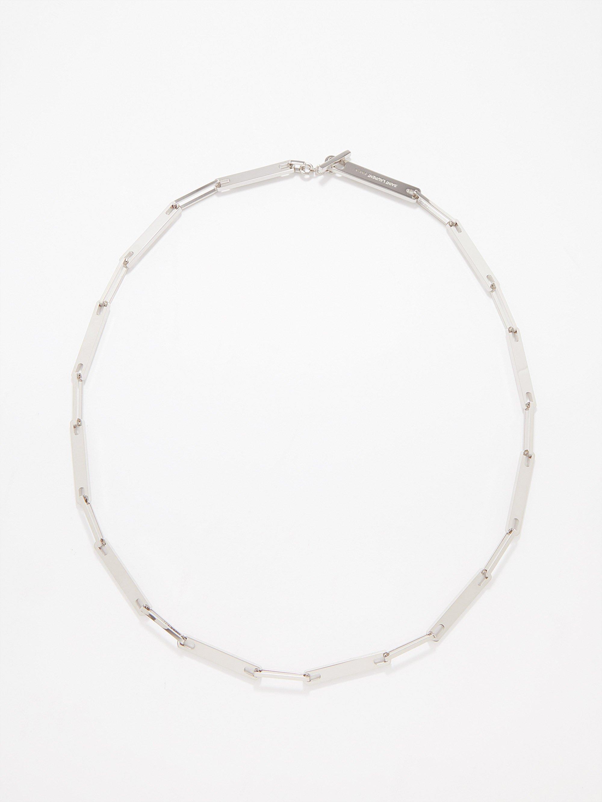 Saint laurent mens online necklace