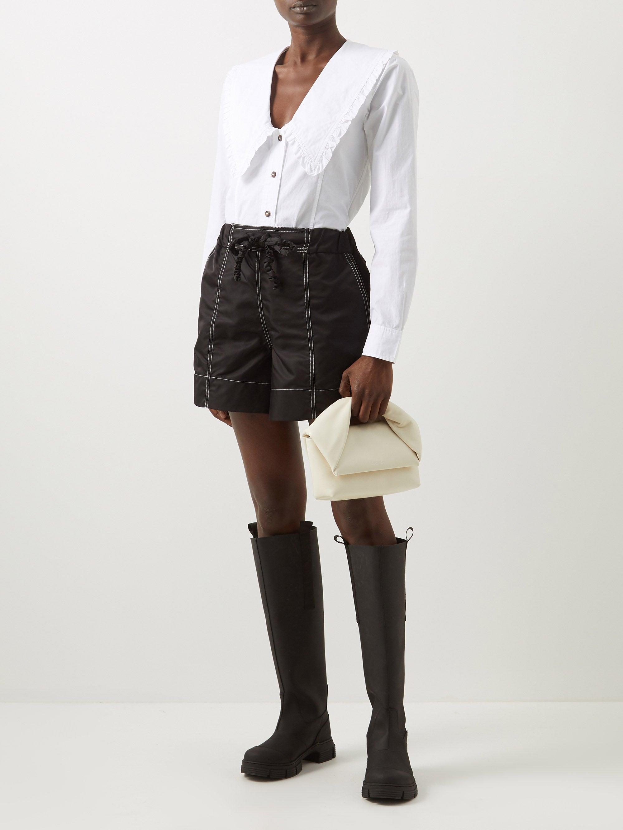 Ganni Chunky Recycled-rubber Knee-high 