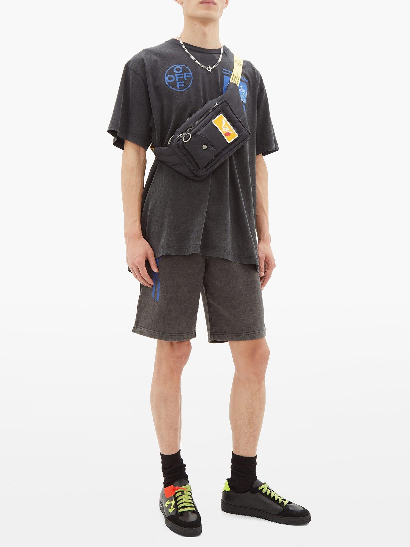 off white caravaggio shorts