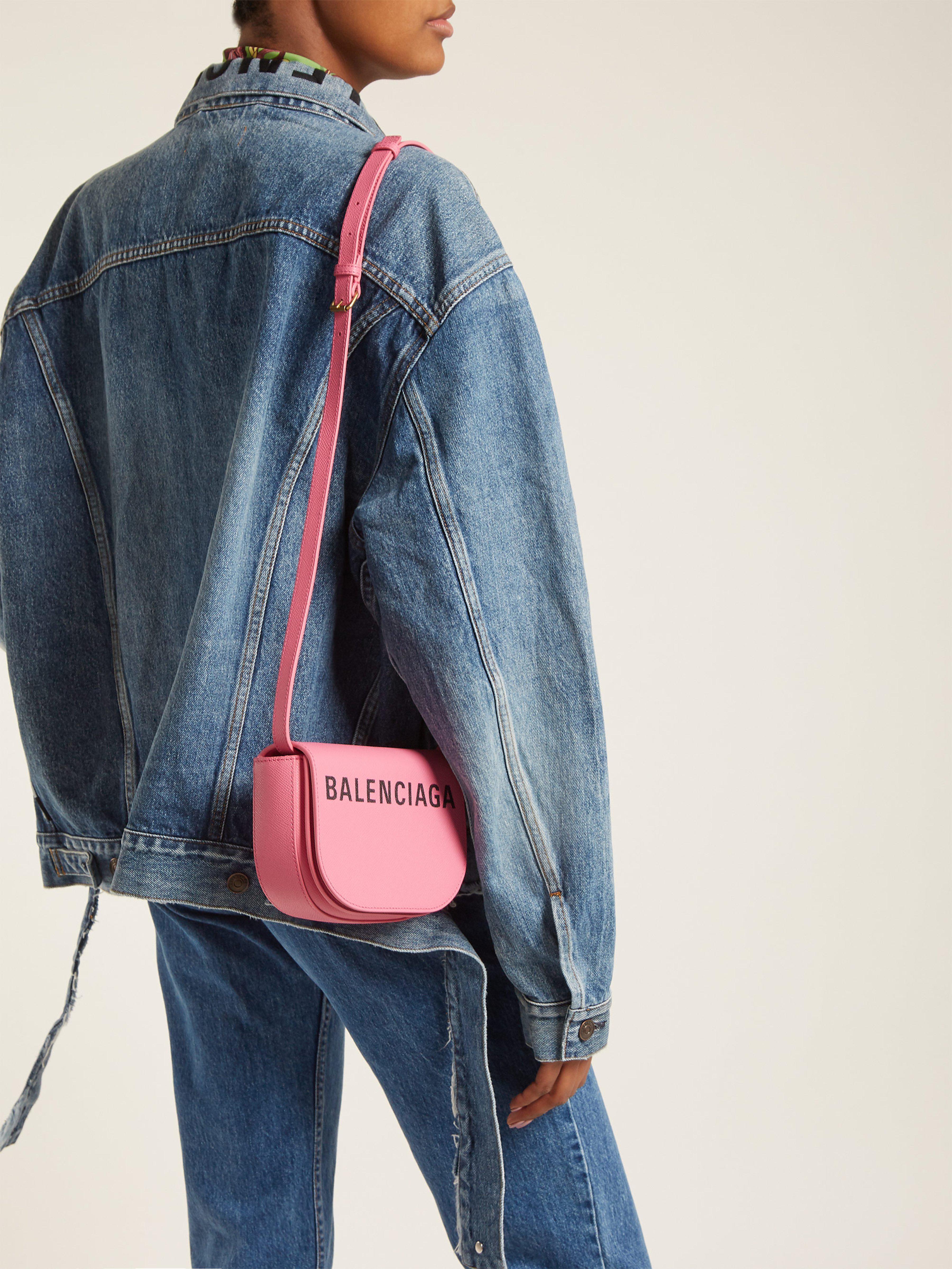 balenciaga ville pink