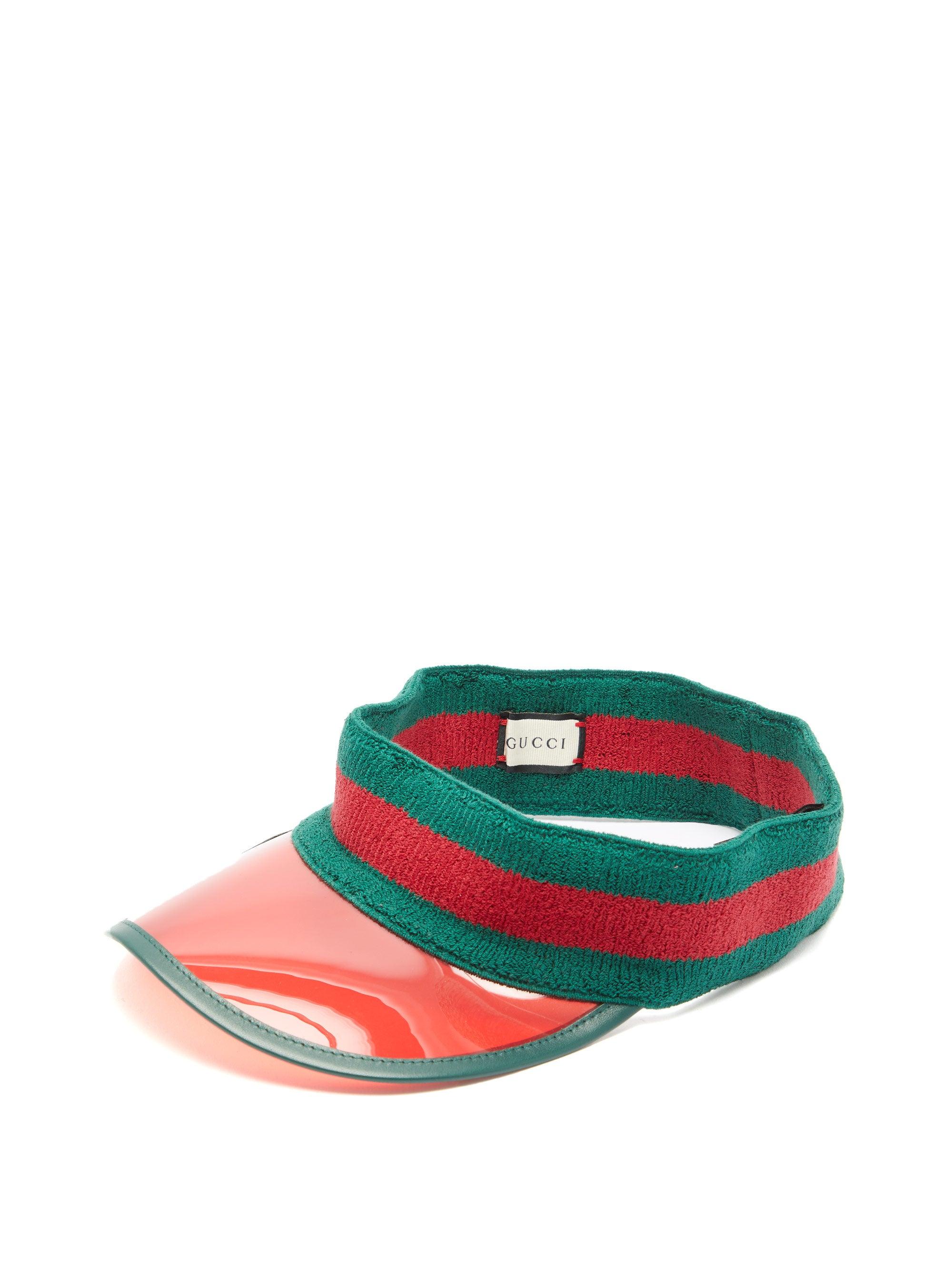 gucci golf visor