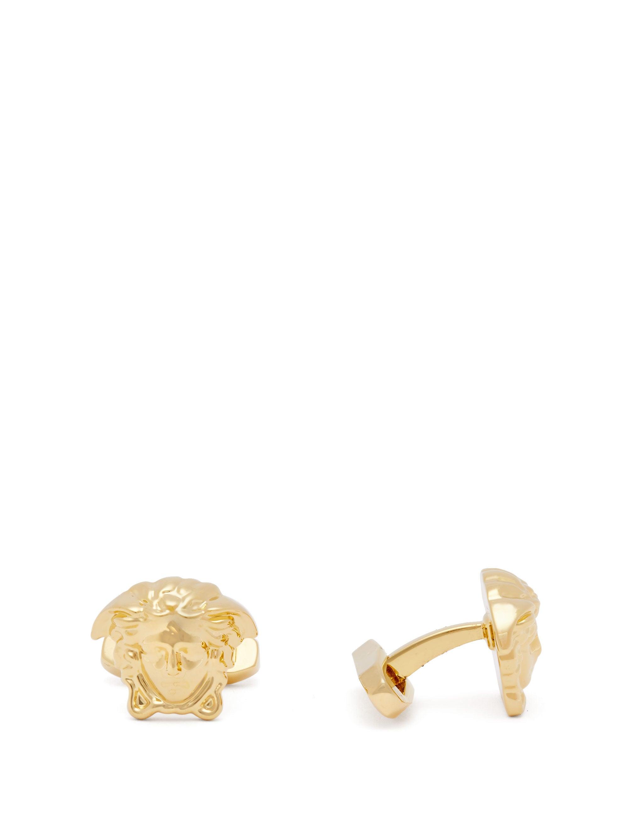Versace Medusa Head Cufflinks in Gold (Metallic) for Men Lyst