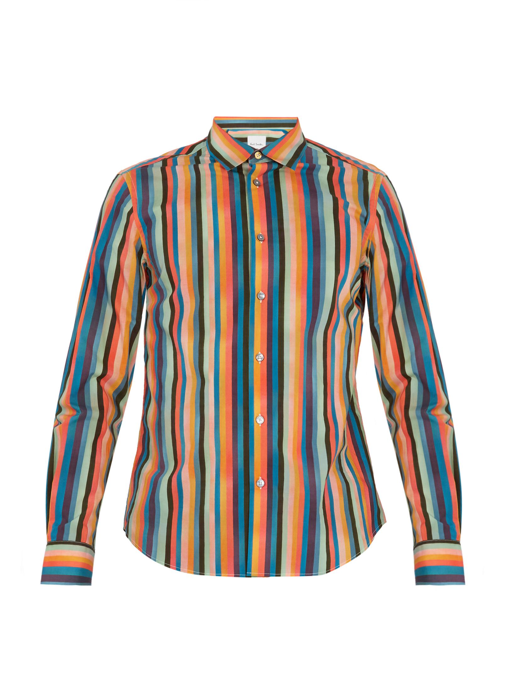 Paul Smith Artist Stripe-print Single 