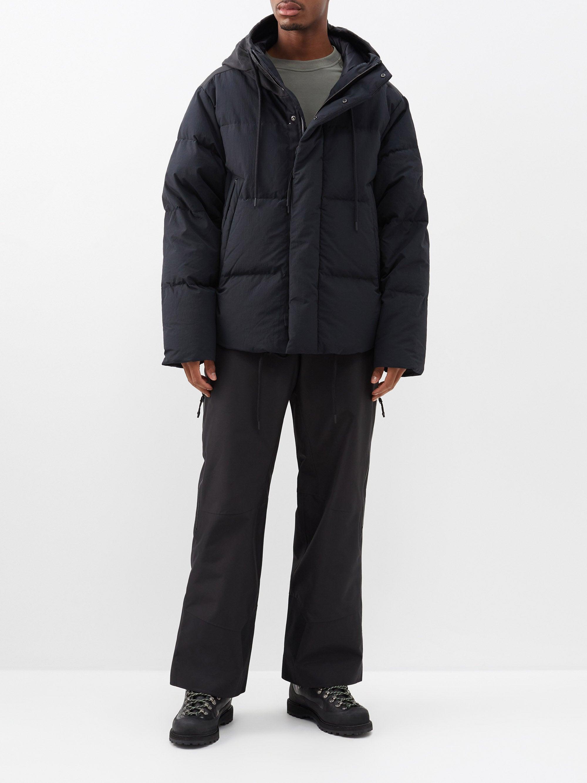 Holden Fowler Hooded Down Jacket in Blue for Men | Lyst