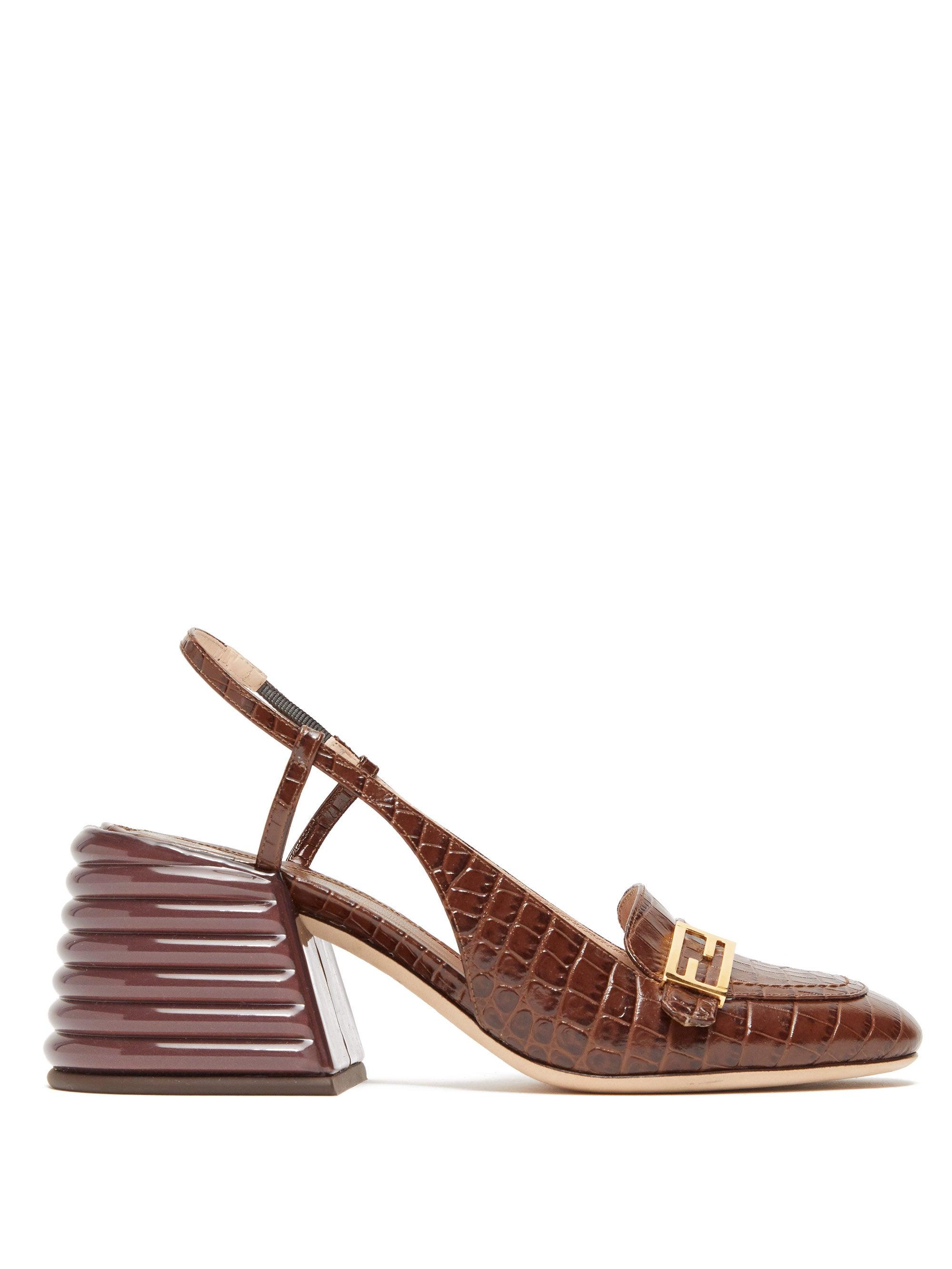 fendi sling back