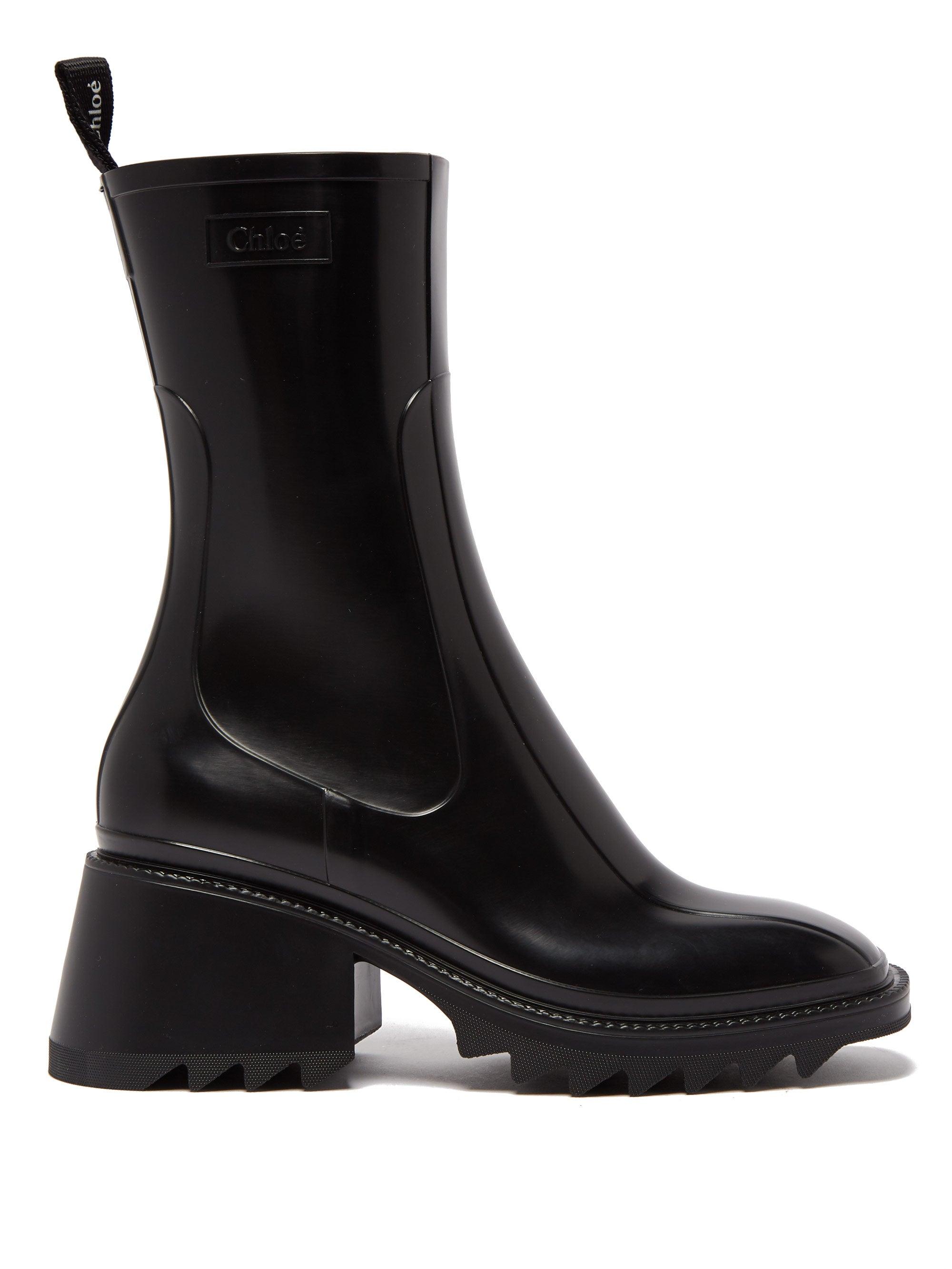 celine green rubber boots
