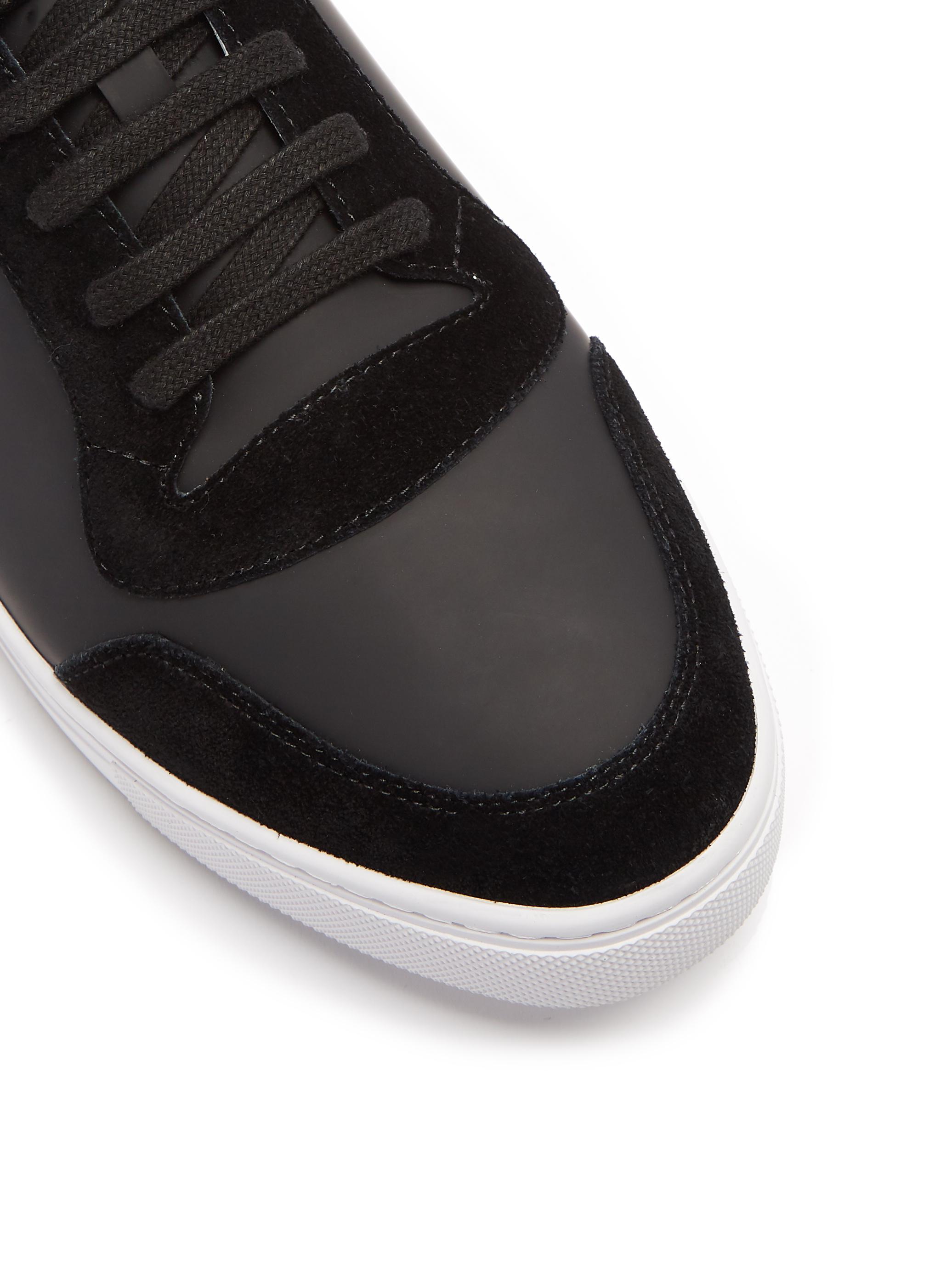 men's low top leather trainers