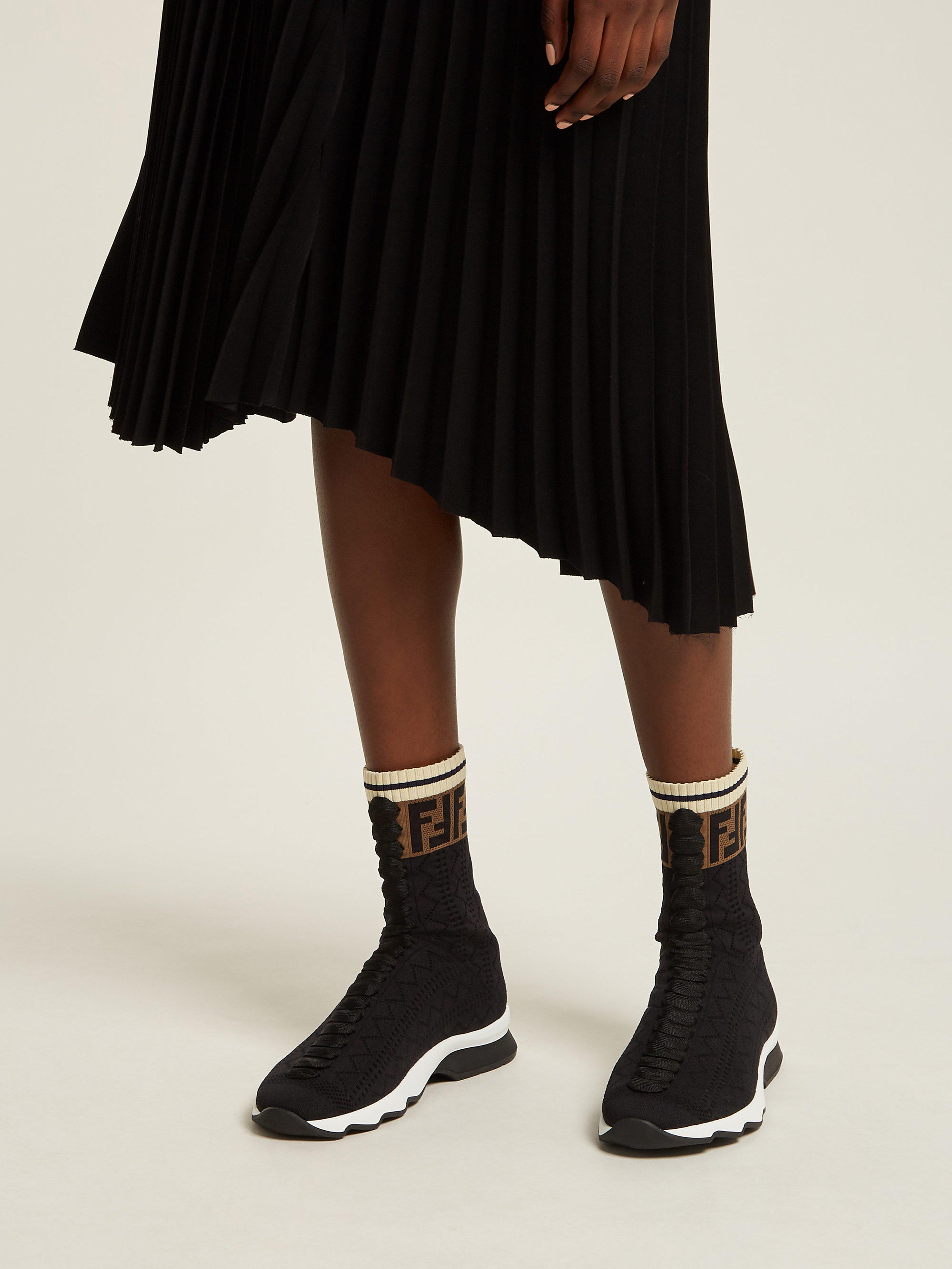 fendi sock trainers