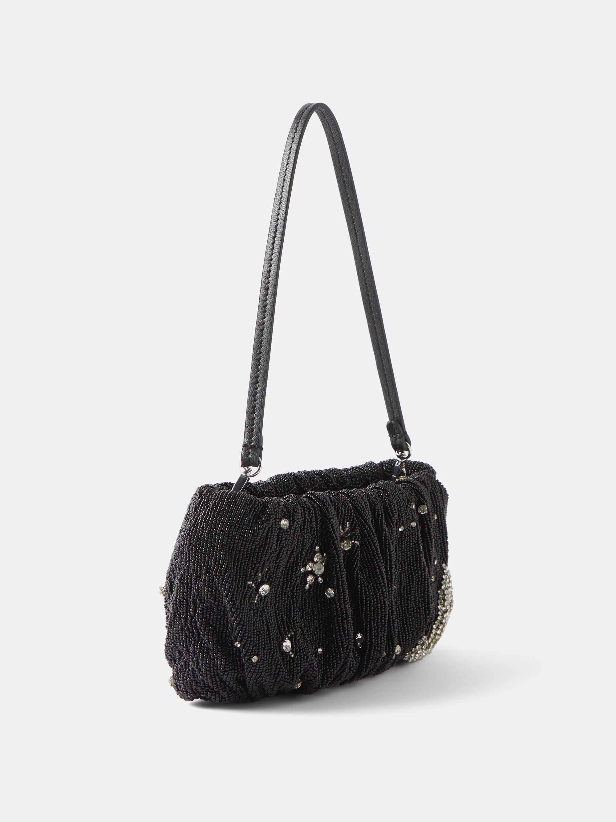 Beaded shoulder bag cheap