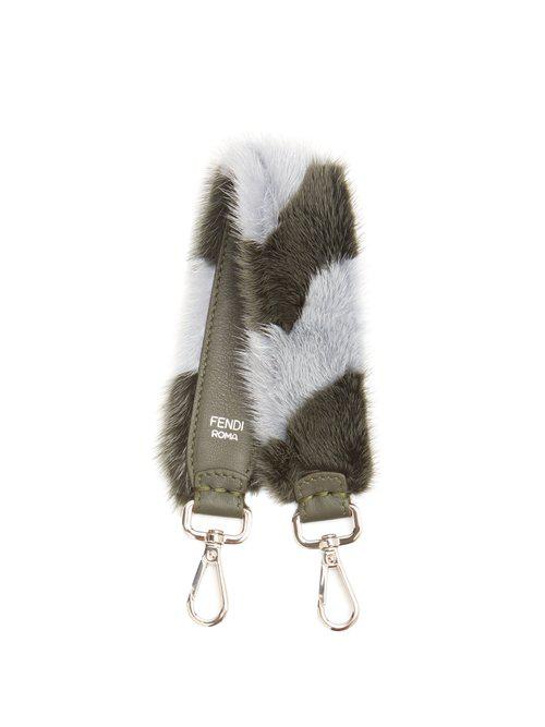 fendi fur strap