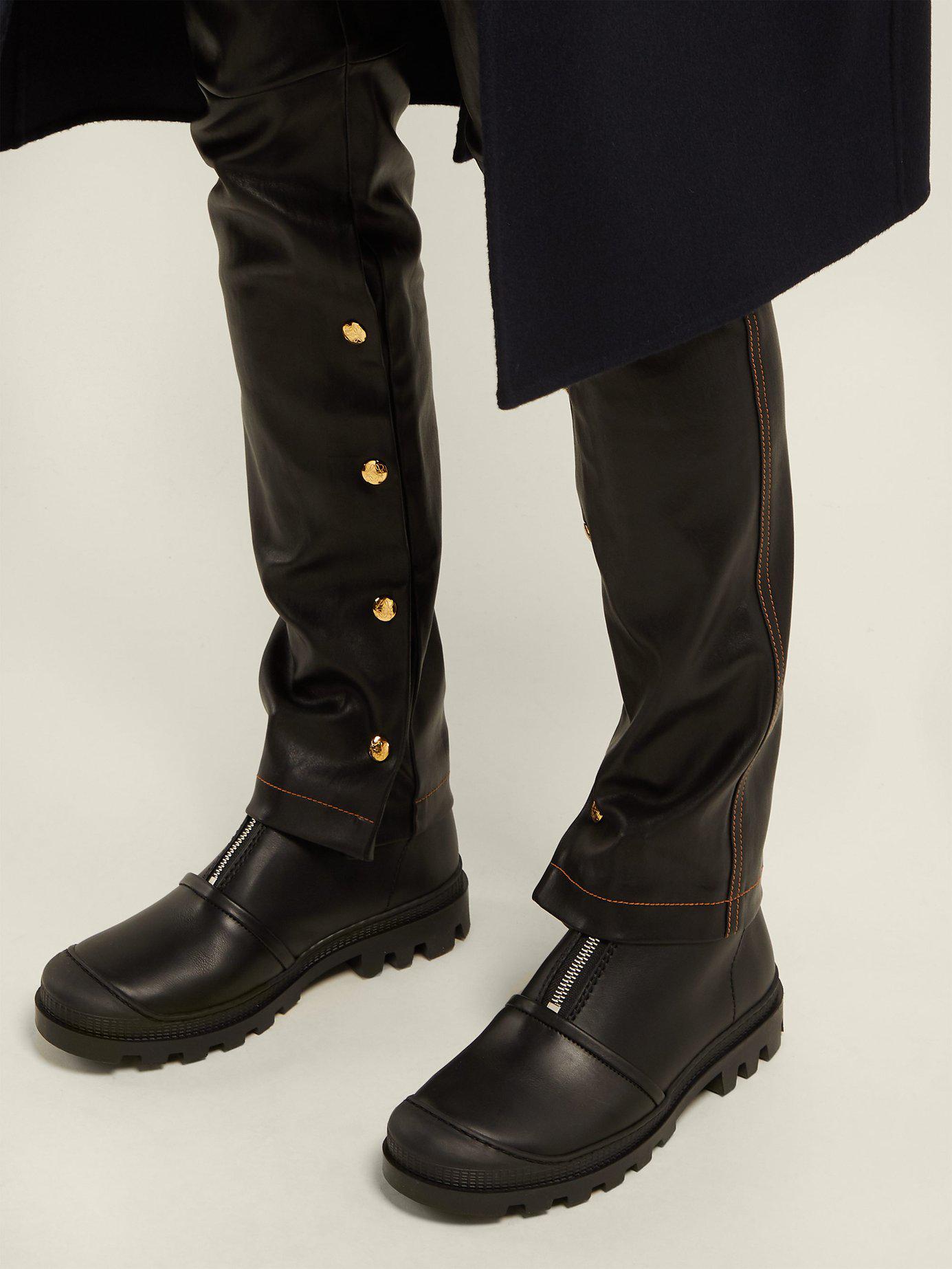Loewe zip best sale boots