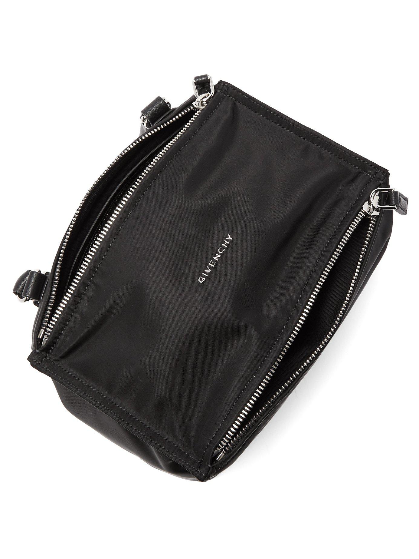 Givenchy Pandora Nylon Bag in Black | Lyst