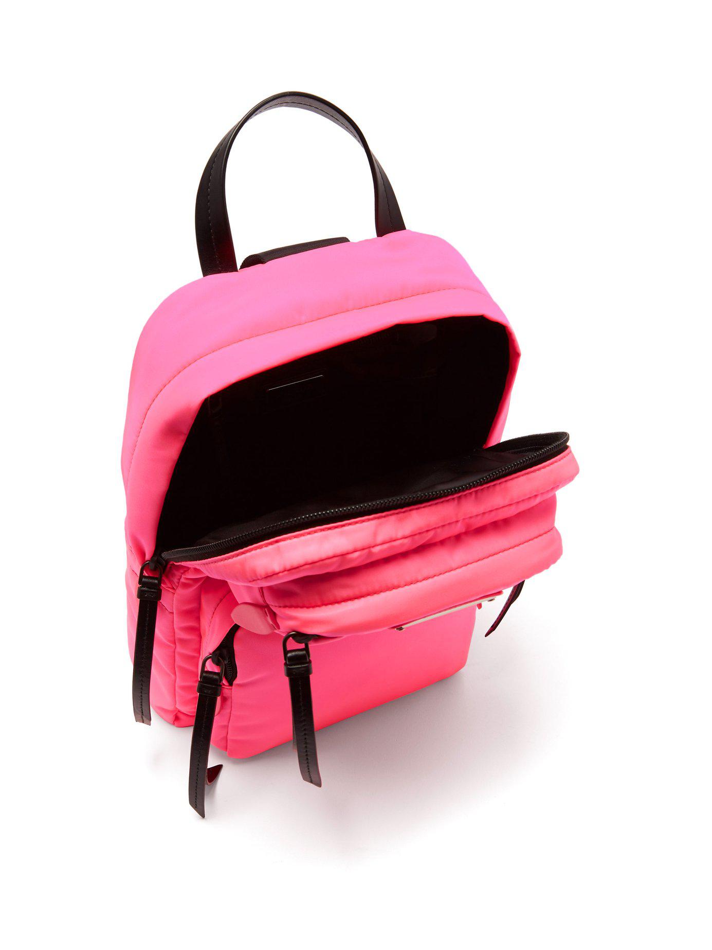 Vintage Prada Pink Mini Nylon Backpack – Treasures of NYC