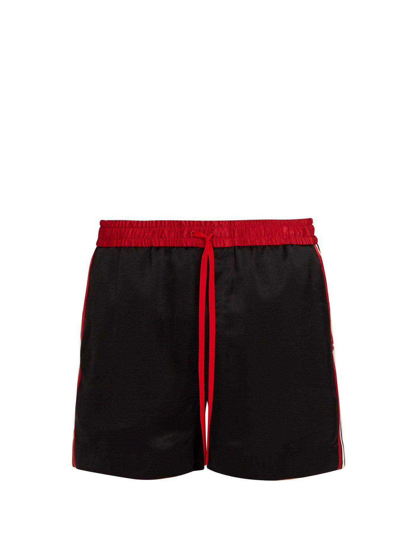 gucci satin shorts