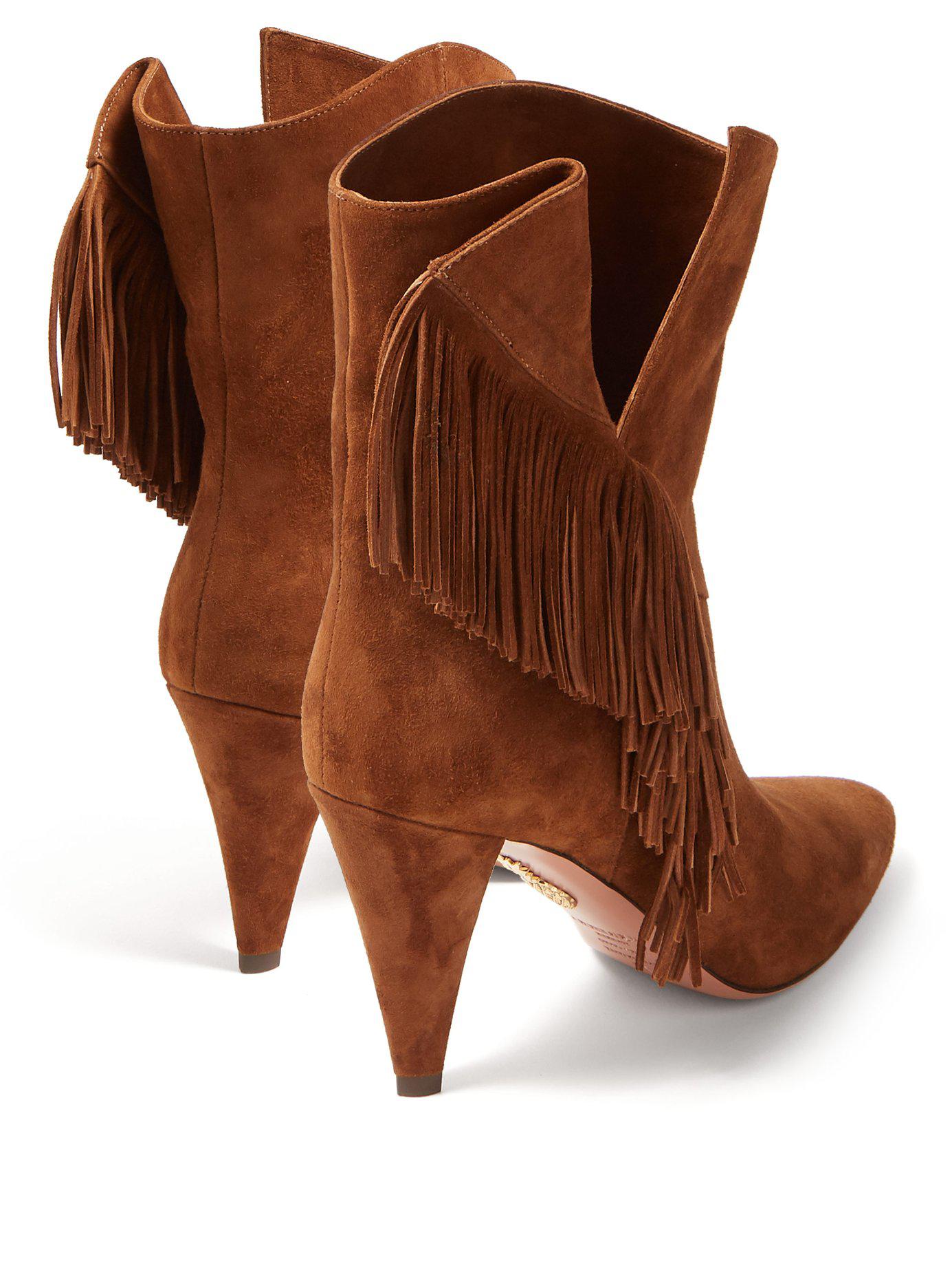 gilana fringe bootie