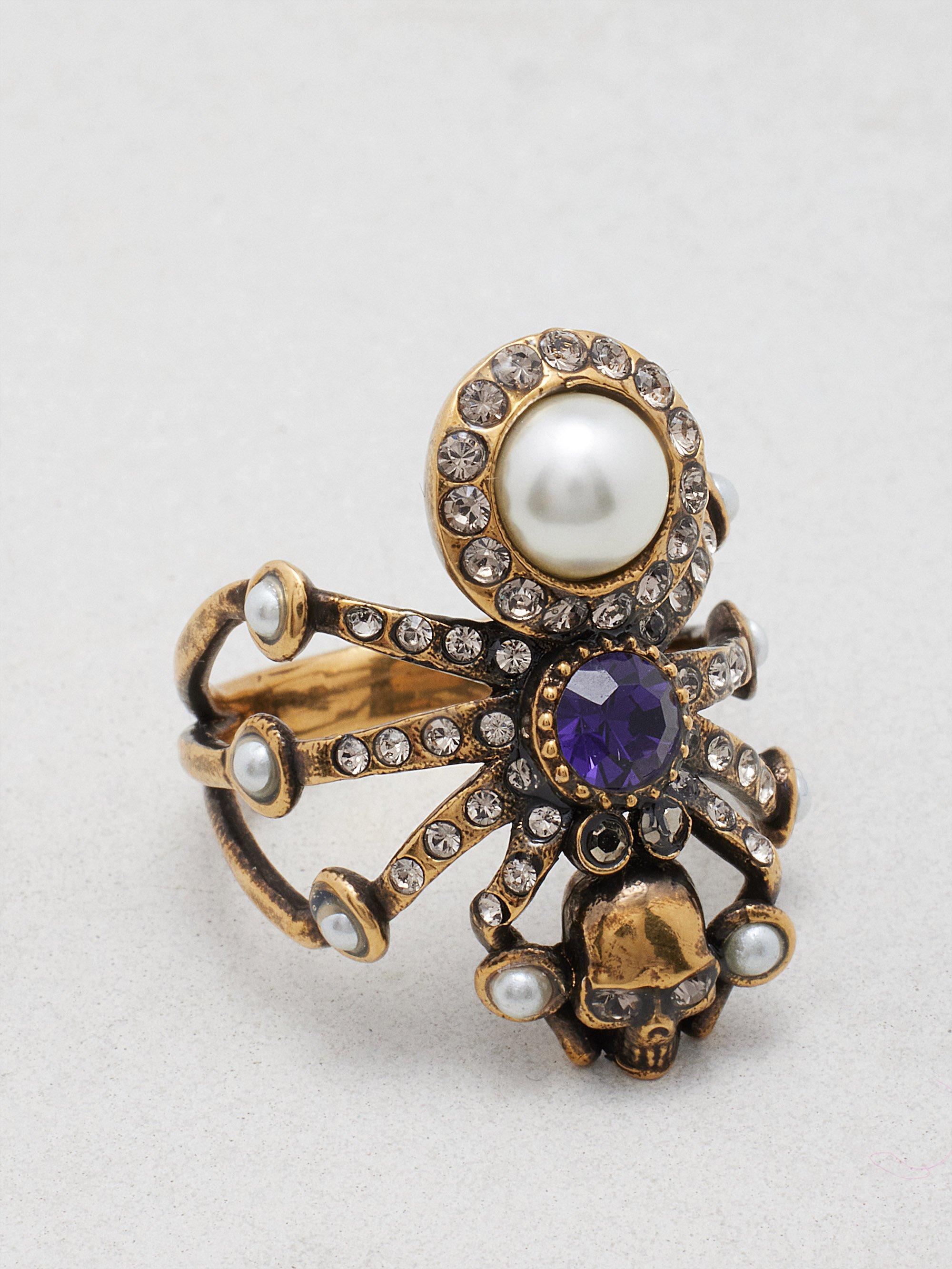 Alexander mcqueen hotsell spider ring