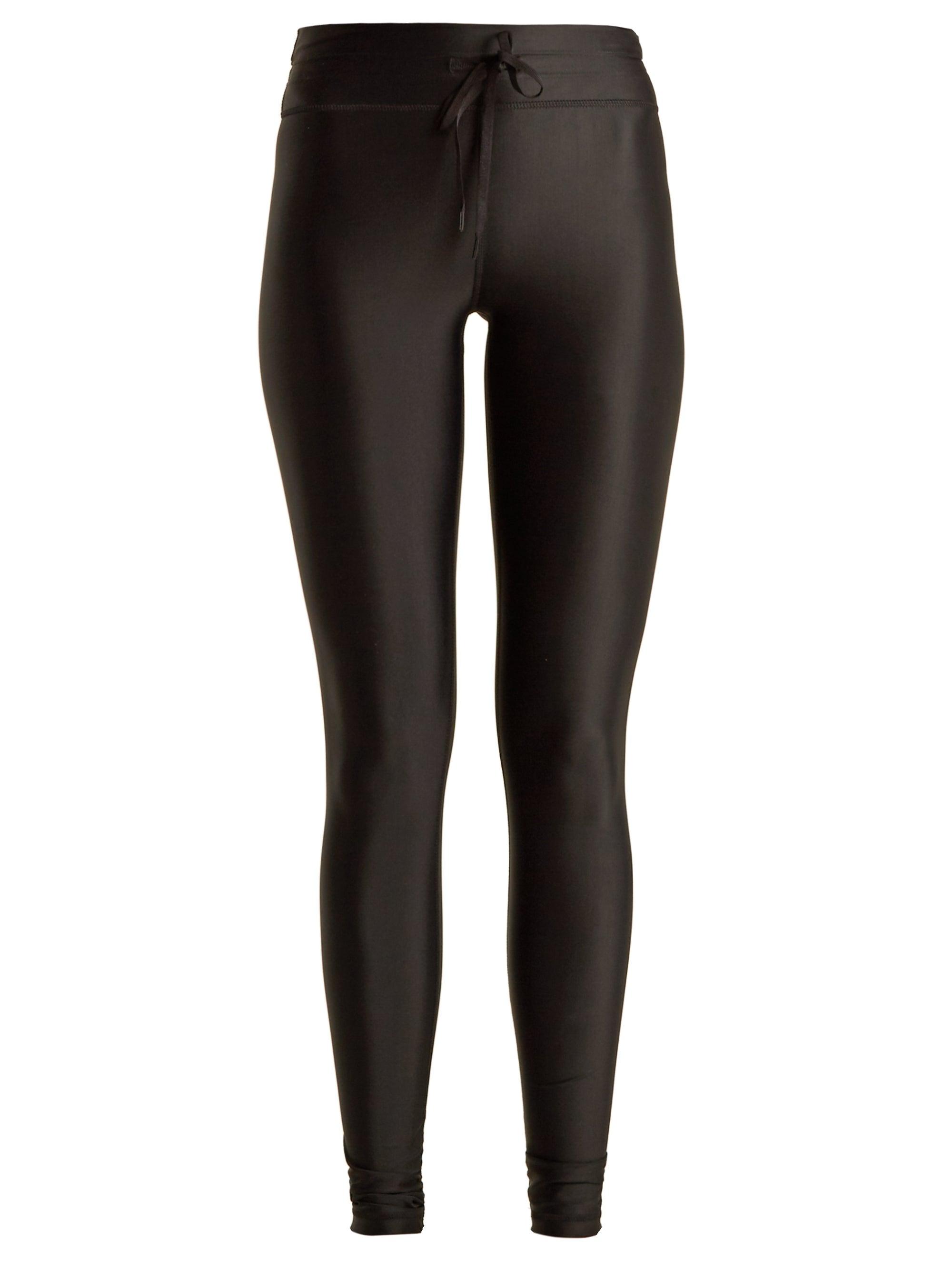 drawstring leggings with pockets
